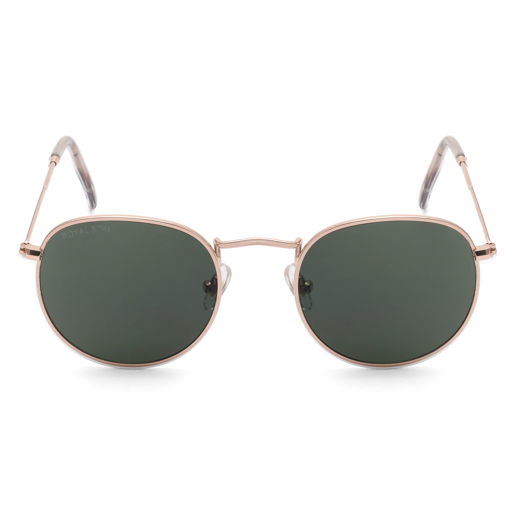 ROYAL SON UV Protected Round Sunglasses For Men and Women - RS0032AV