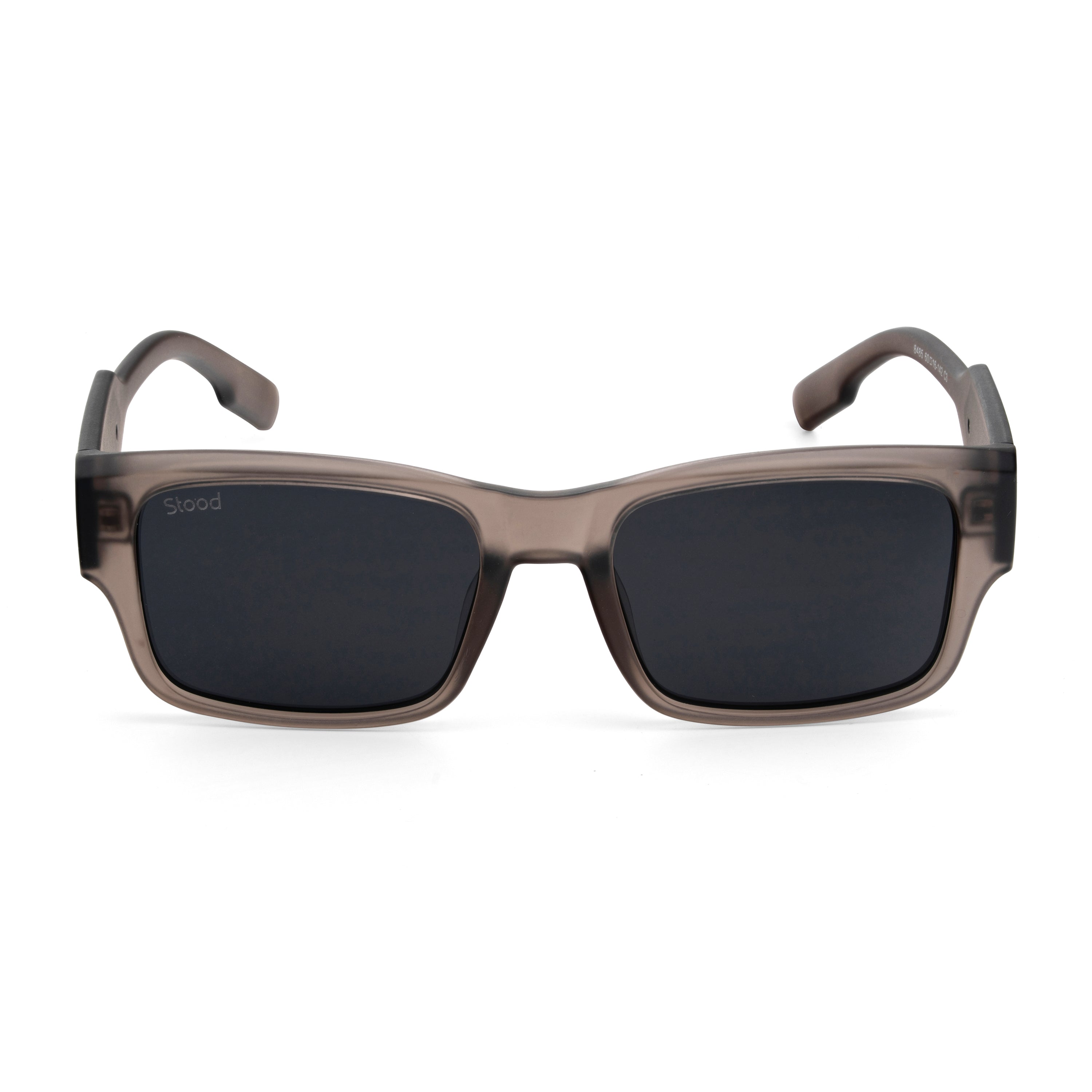 Stood Square Black Polarized UV Protection Chashma For Men & Women New Style – SG-STD0029-C2