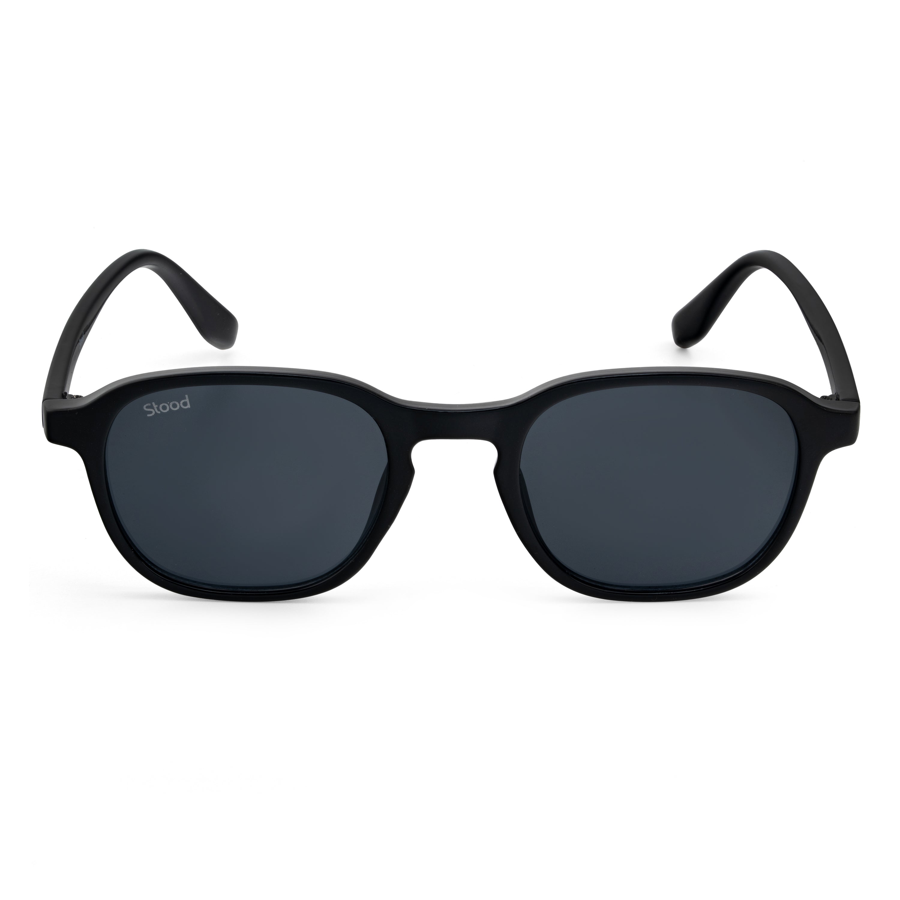 Stood Retro Square Black UV Protection Sunglasses For Men & Women Stylish – SG-STD0011-C1