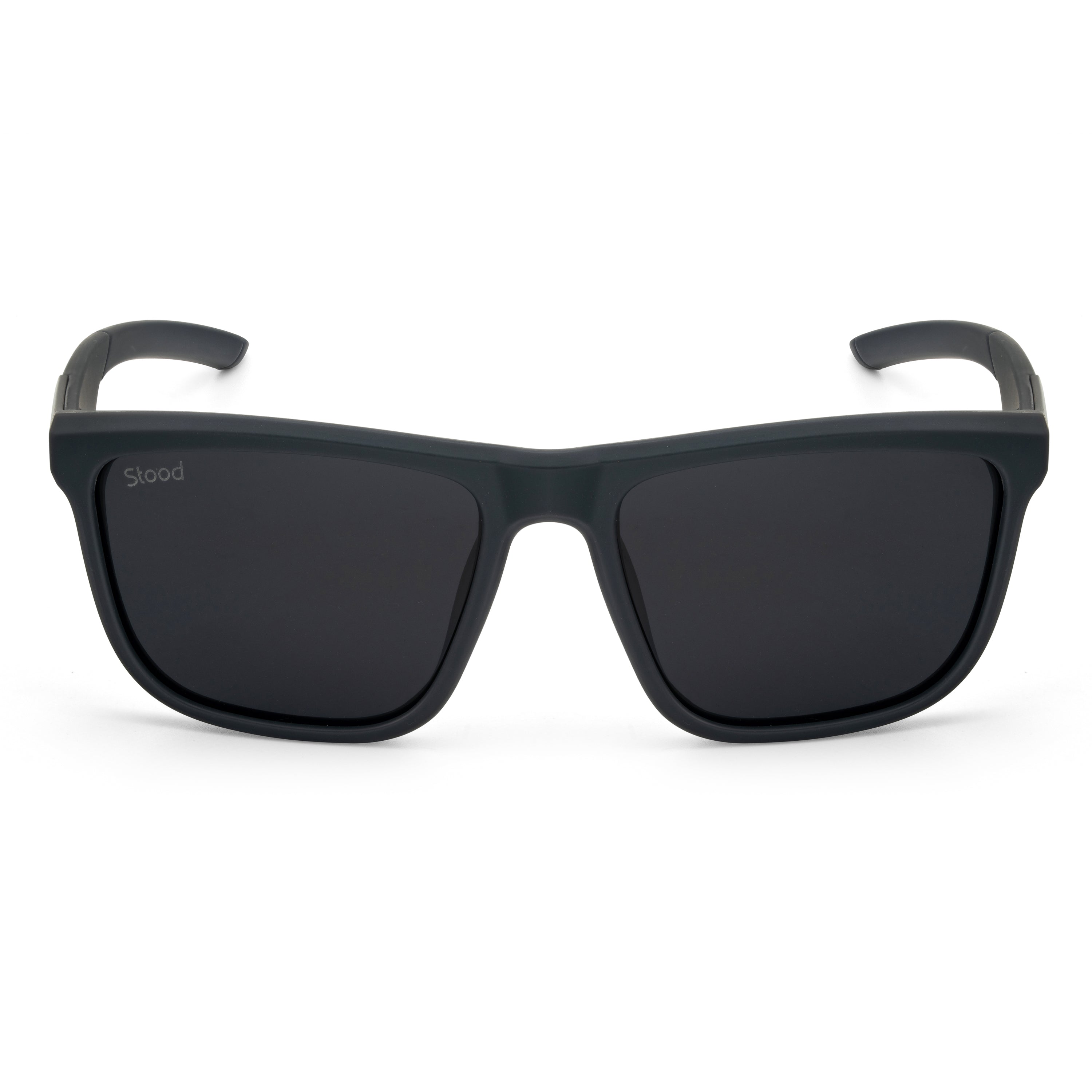 Stood Square Sports Black Polarized UV Protection Chashma For Men & Women New Style – SG-STD0028-C2