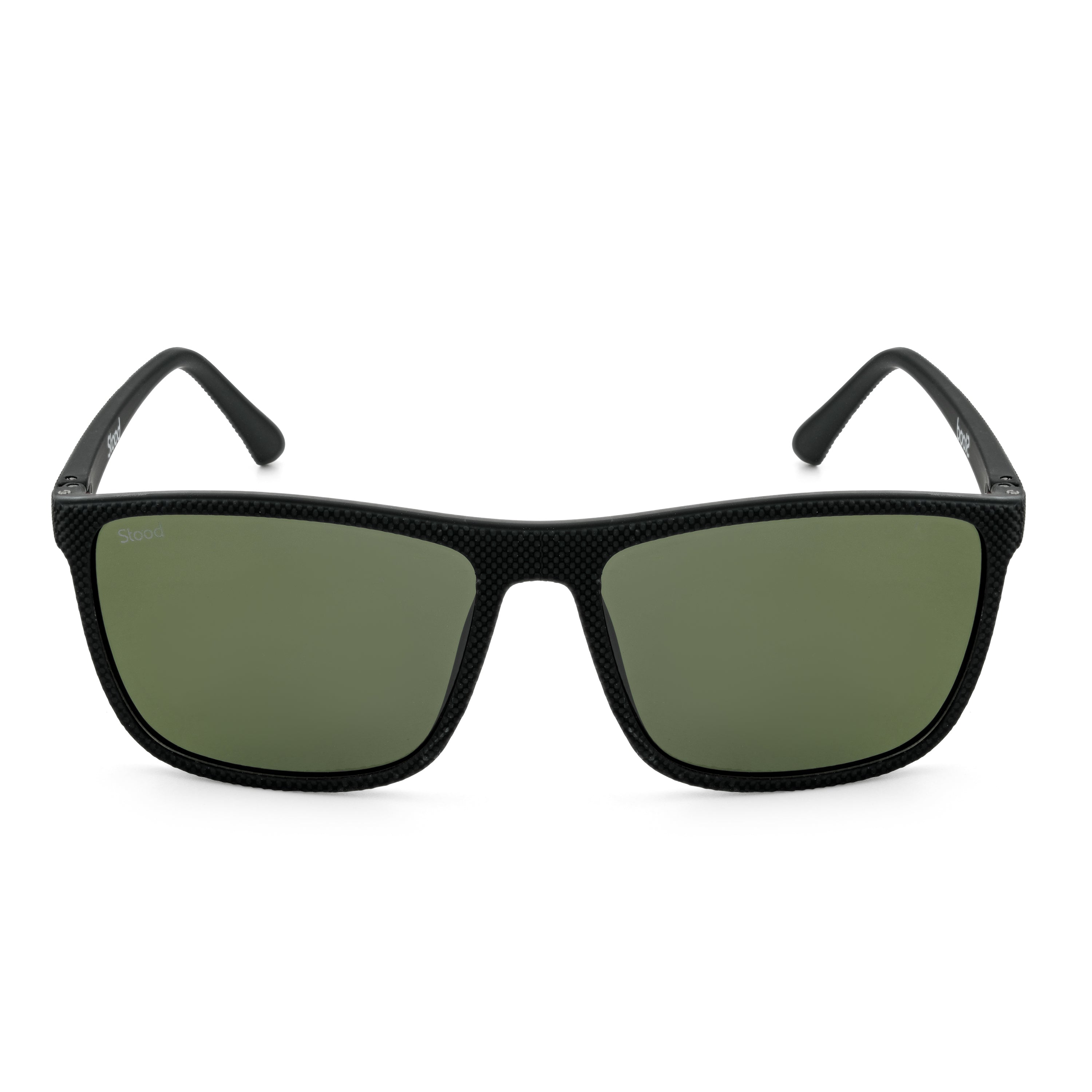 Stood Square Green Polarized UV Protection Chashma For Men & Women New Style – SG-STD0022-C2