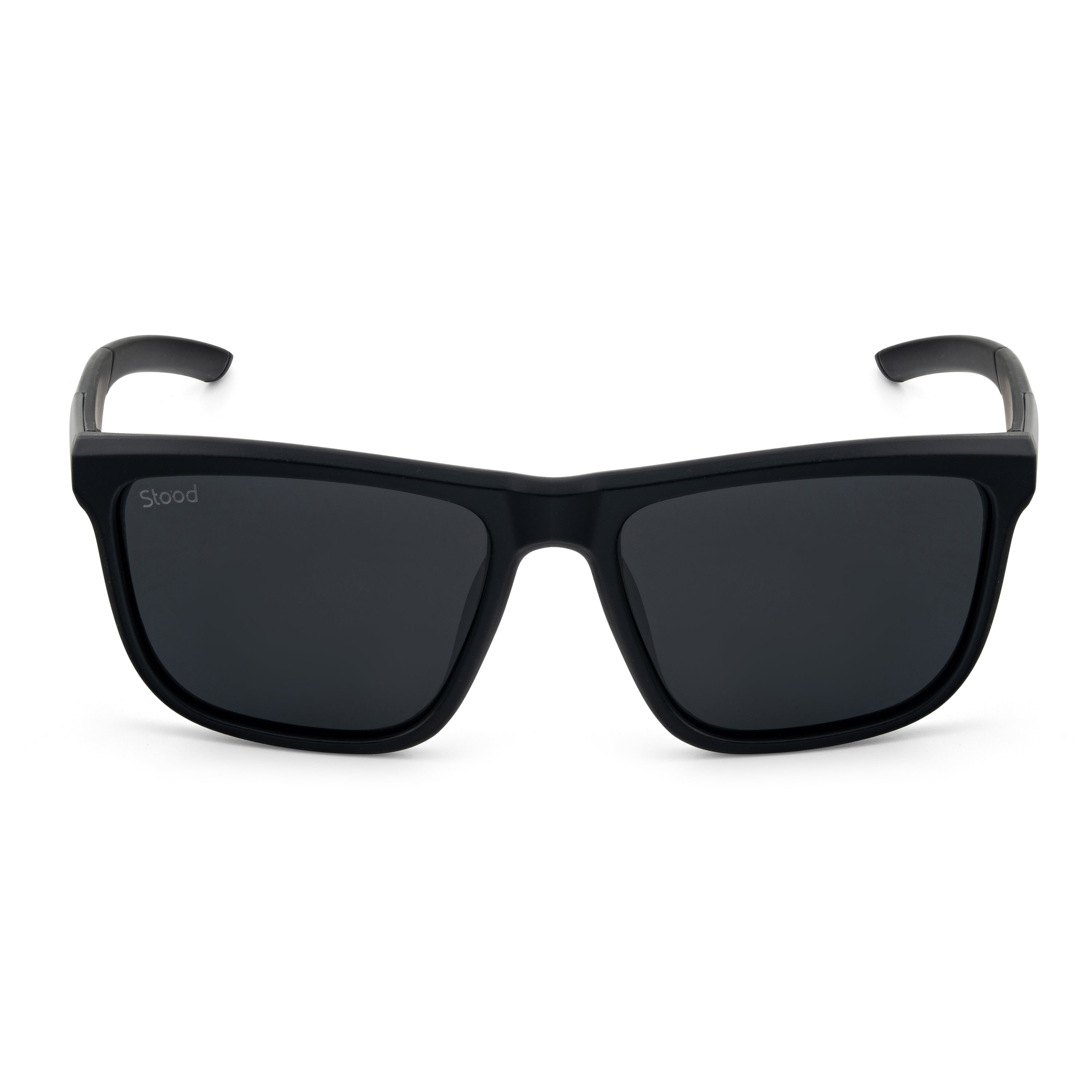 Stood Square Sports Black Polarized UV Protection Sunglasses For Men & Women Stylish – SG-STD0028-C1