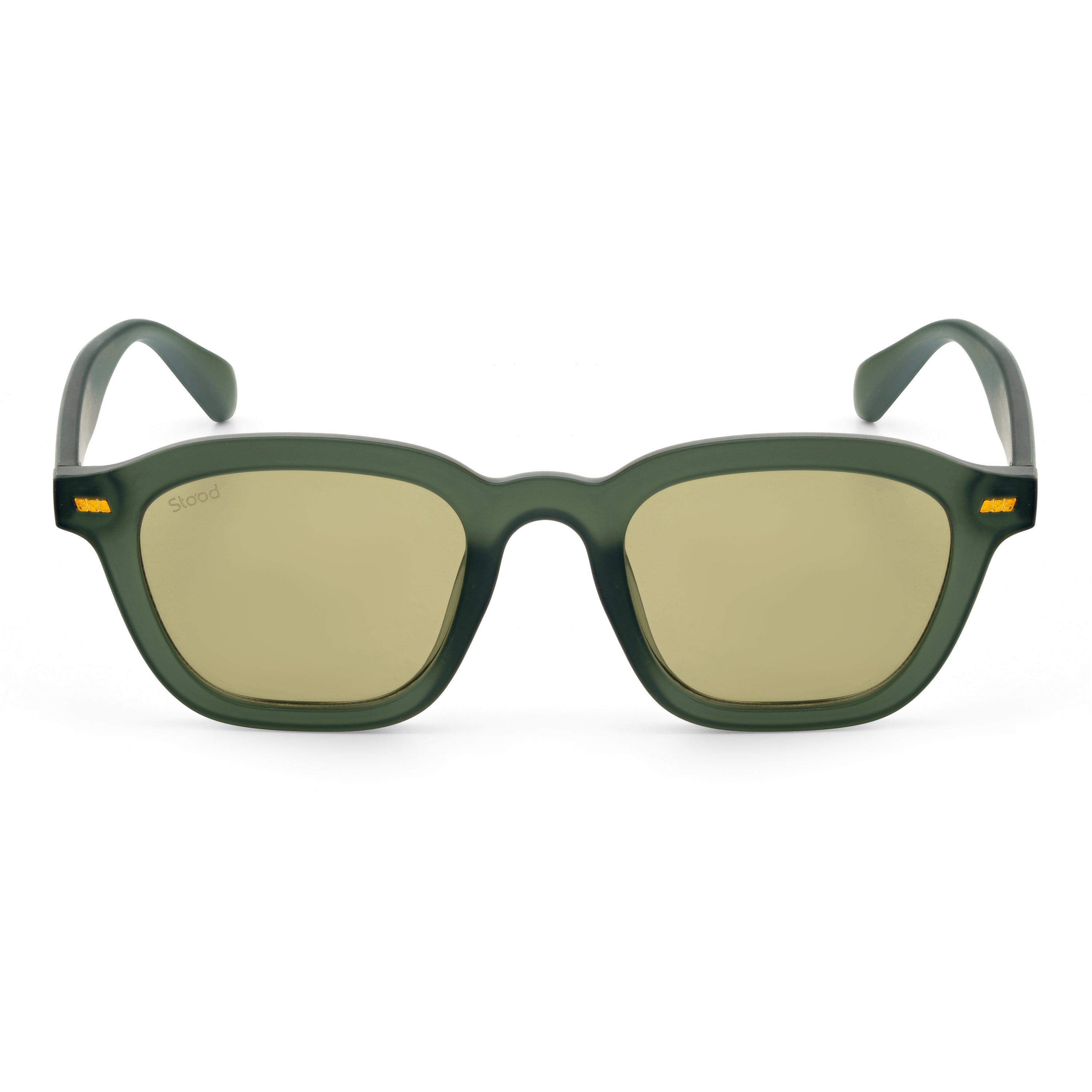 Stood Square Green UV Protection Sunglasses For Men & Women Stylish – SG-STD0016-C5