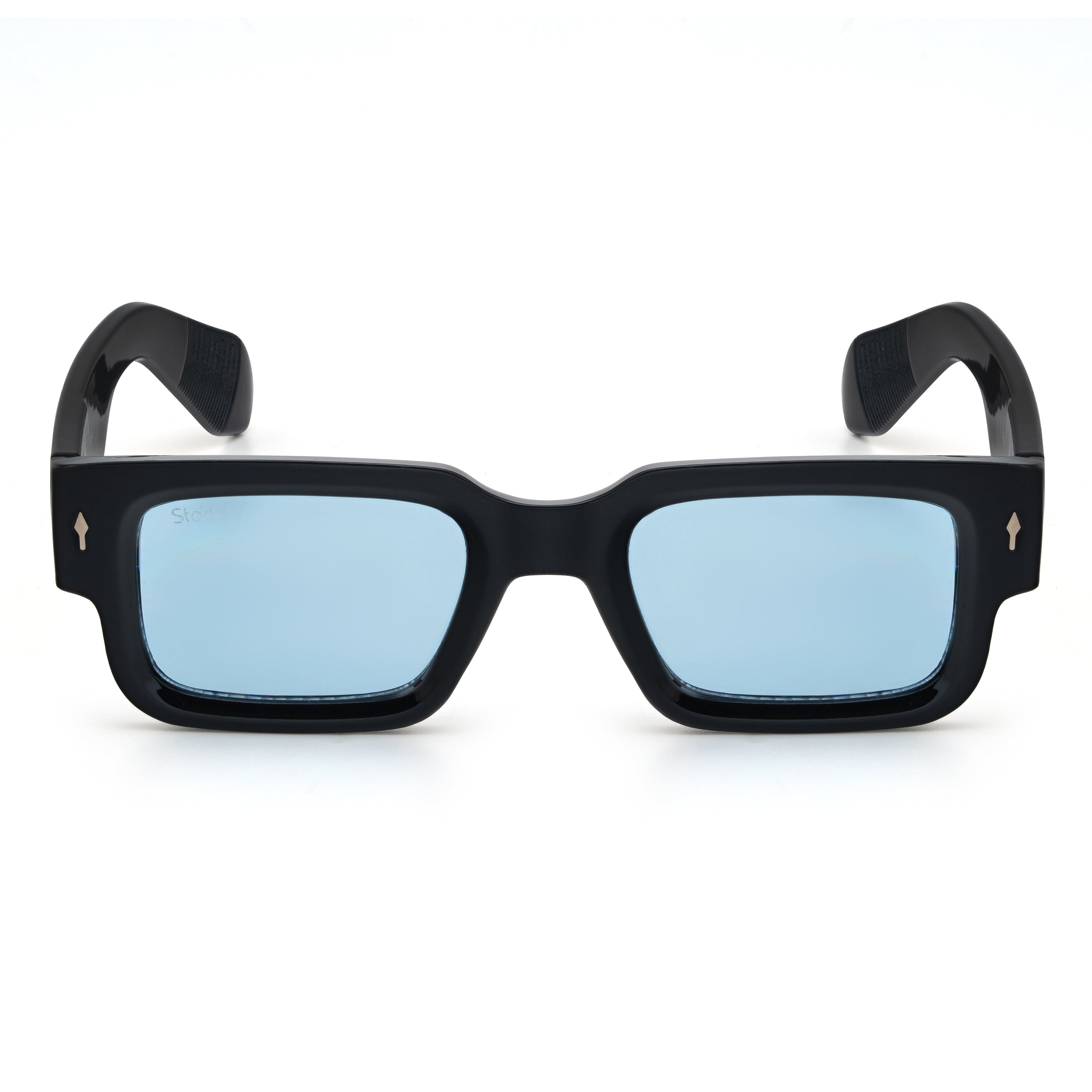 Stood Narrow Square Blue UV Protection Goggles For Men & Women Sunglasses – SG-STD0014-C4