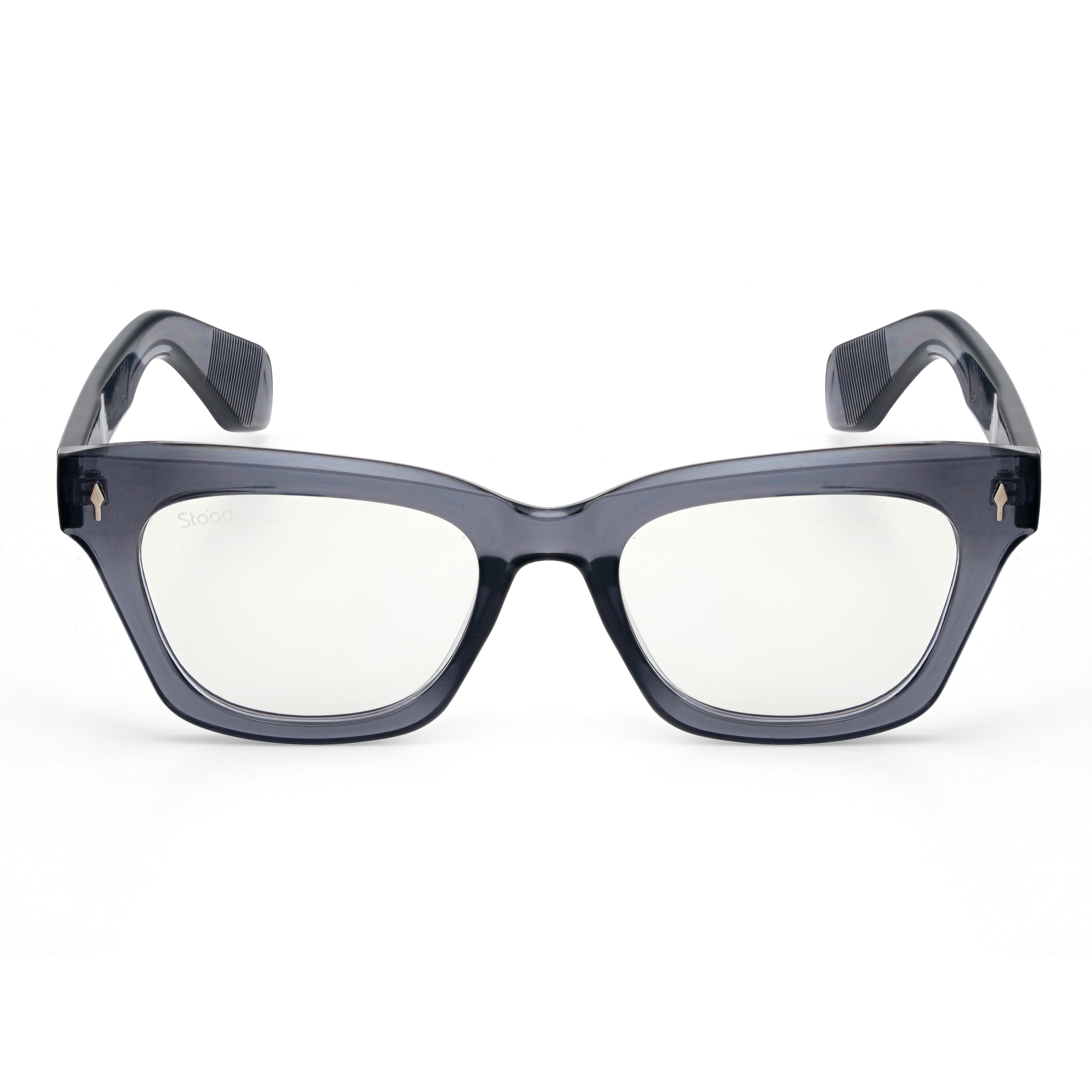 Stood Square Anti Glare Spectacles Frames For Men & Women – SF-STD0027-C2