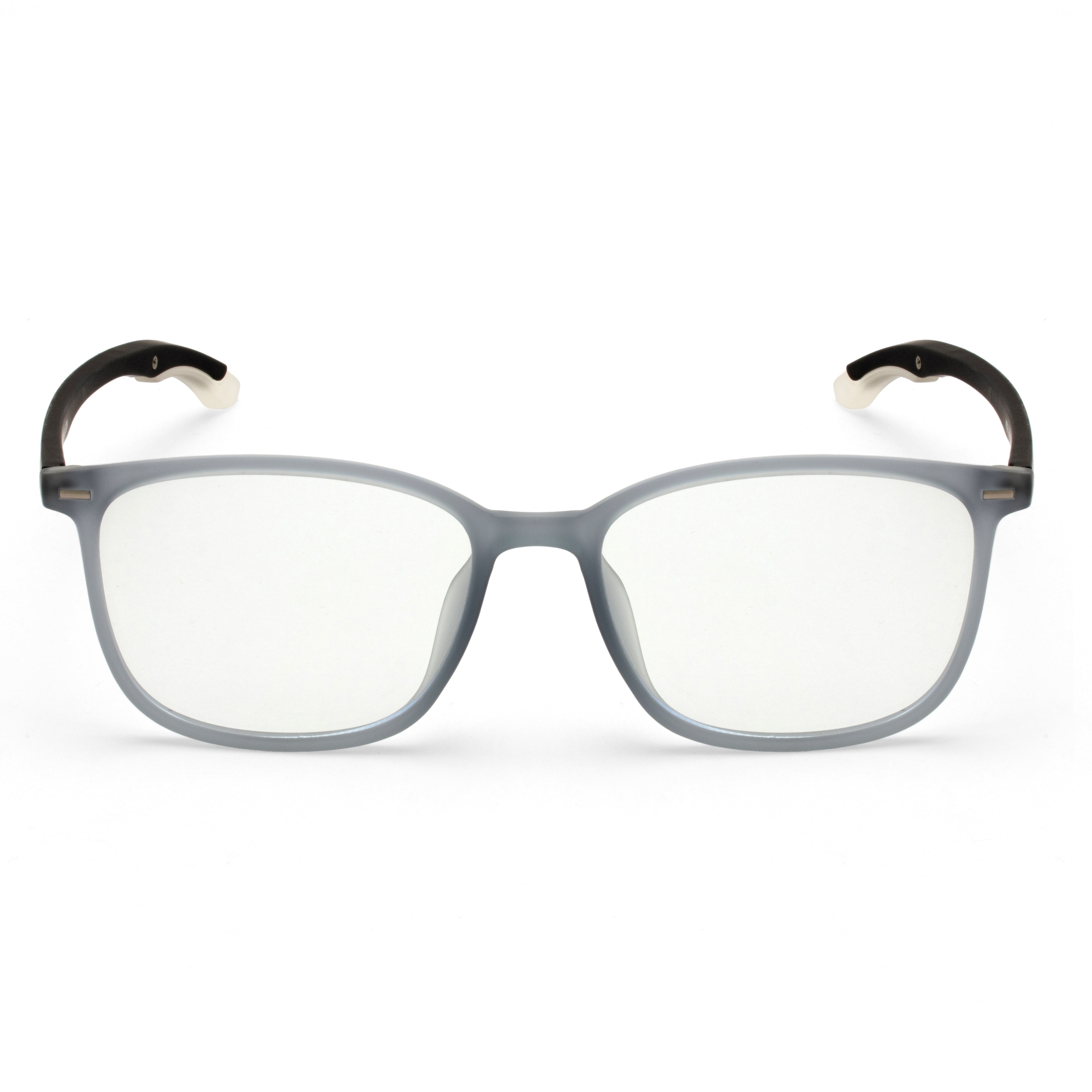 Royal Son Full Rim Grey Blue Cut Anti glare Eye Protection Specs Men Women -  SF0061-C2