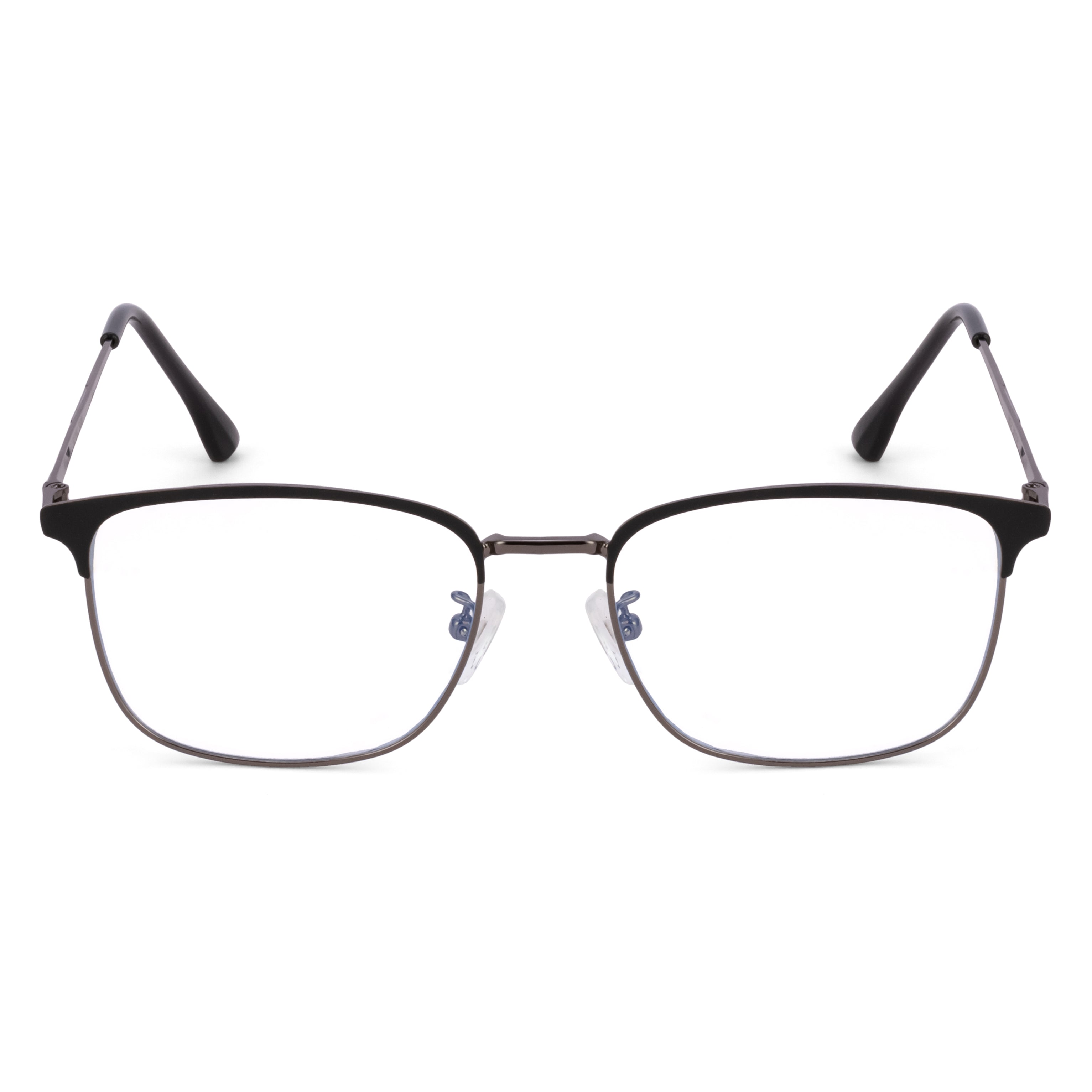 Royal Son Square Black Computer Glasses Blue Light Blocking Spectacles Frames Men Women - SF0087-C1