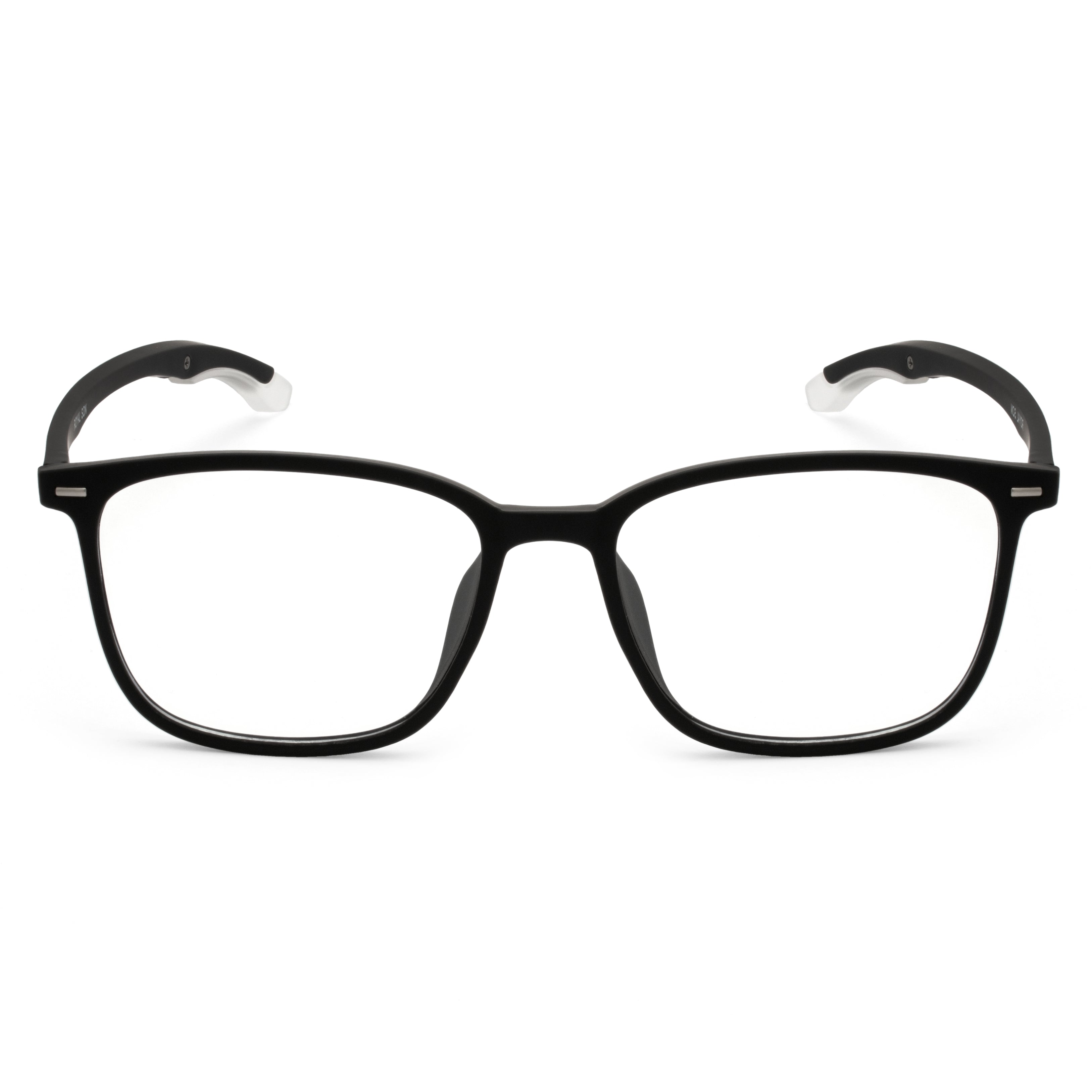 Royal Son Pilot Black Spectacles Frames Men Women - SF0061-C1