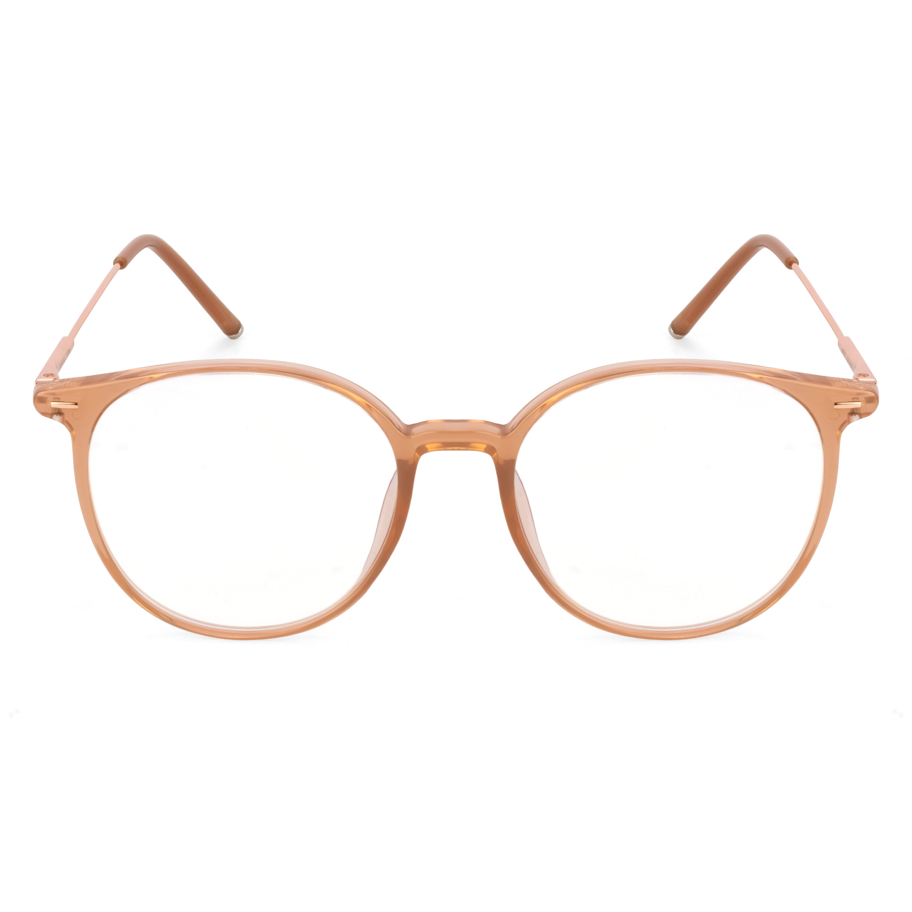 Royal Son Round Pink Blue Light Blocking Blue Cut Eyeglasses Men Women - SF0089-C3