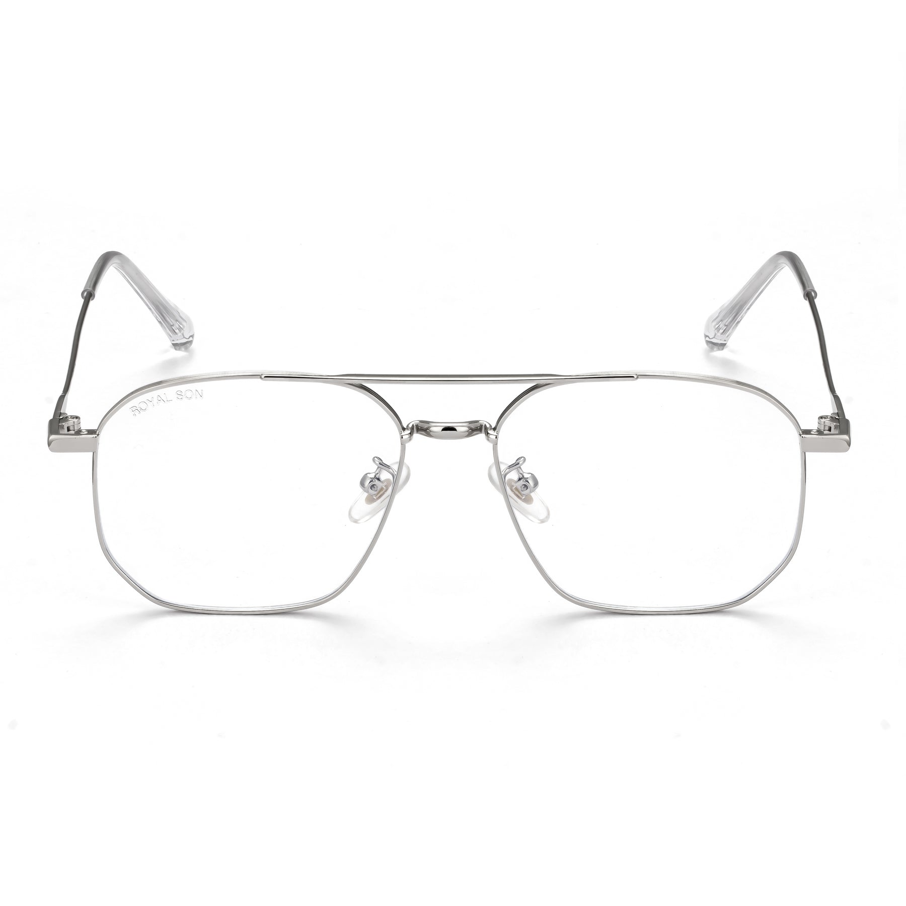 Royal Son Square Blue Ray Cut Men Women Eye Glasses - SF0020-C2