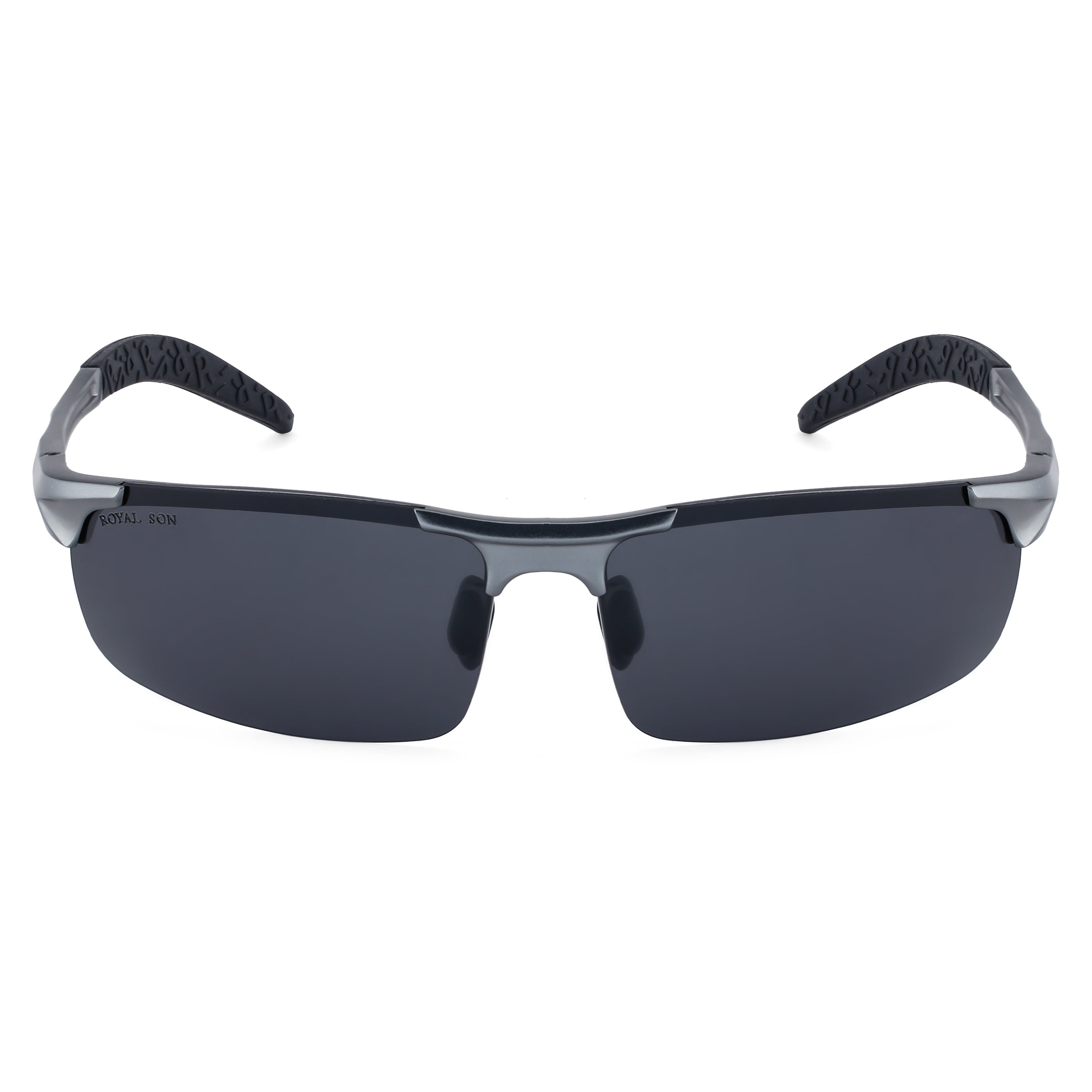 Royal Son Wrap-Around Polarized Men Sunglasses - CHI0094-C2