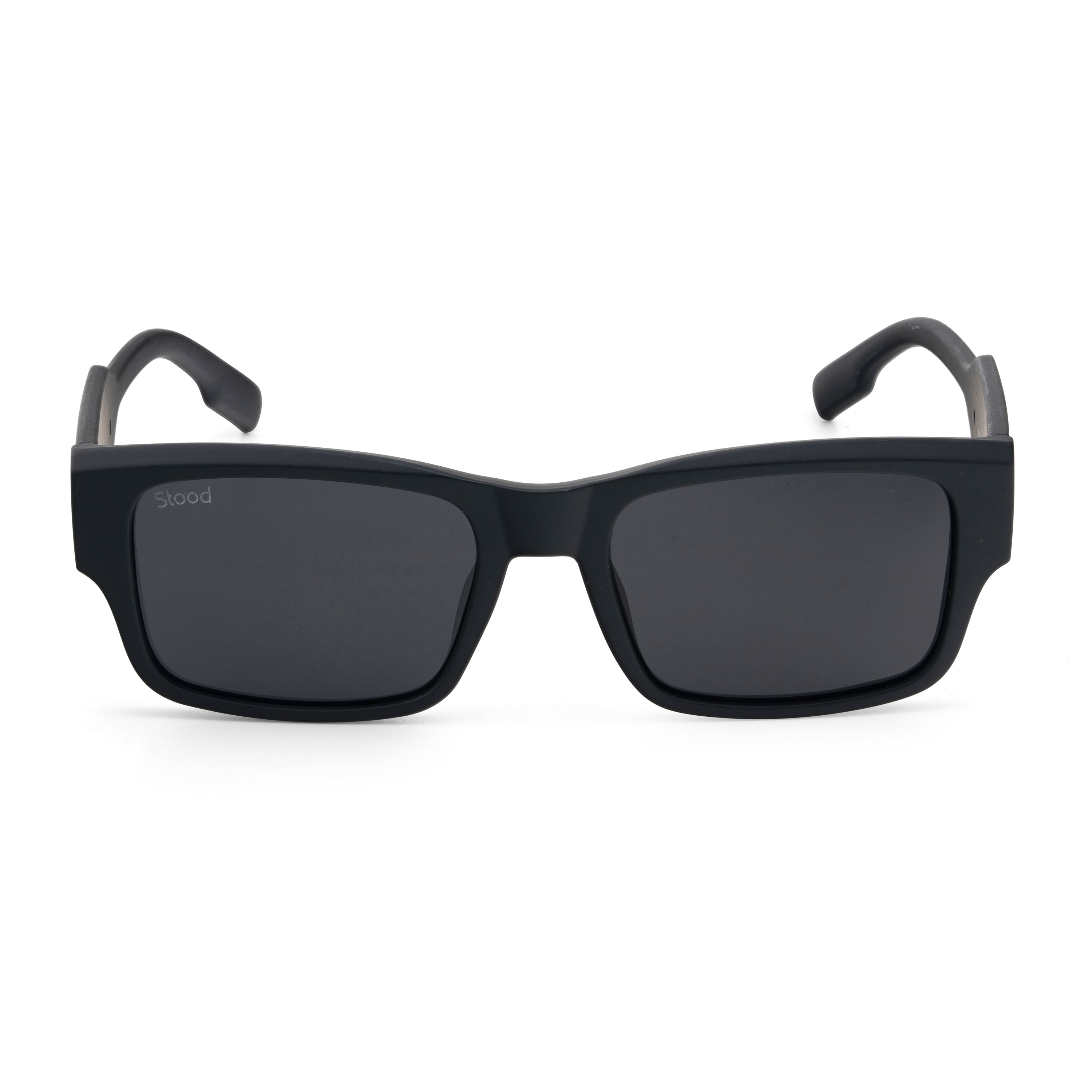 Stood Square Black Polarized UV Protection Sunglasses For Men & Women Stylish – SG-STD0029-C1