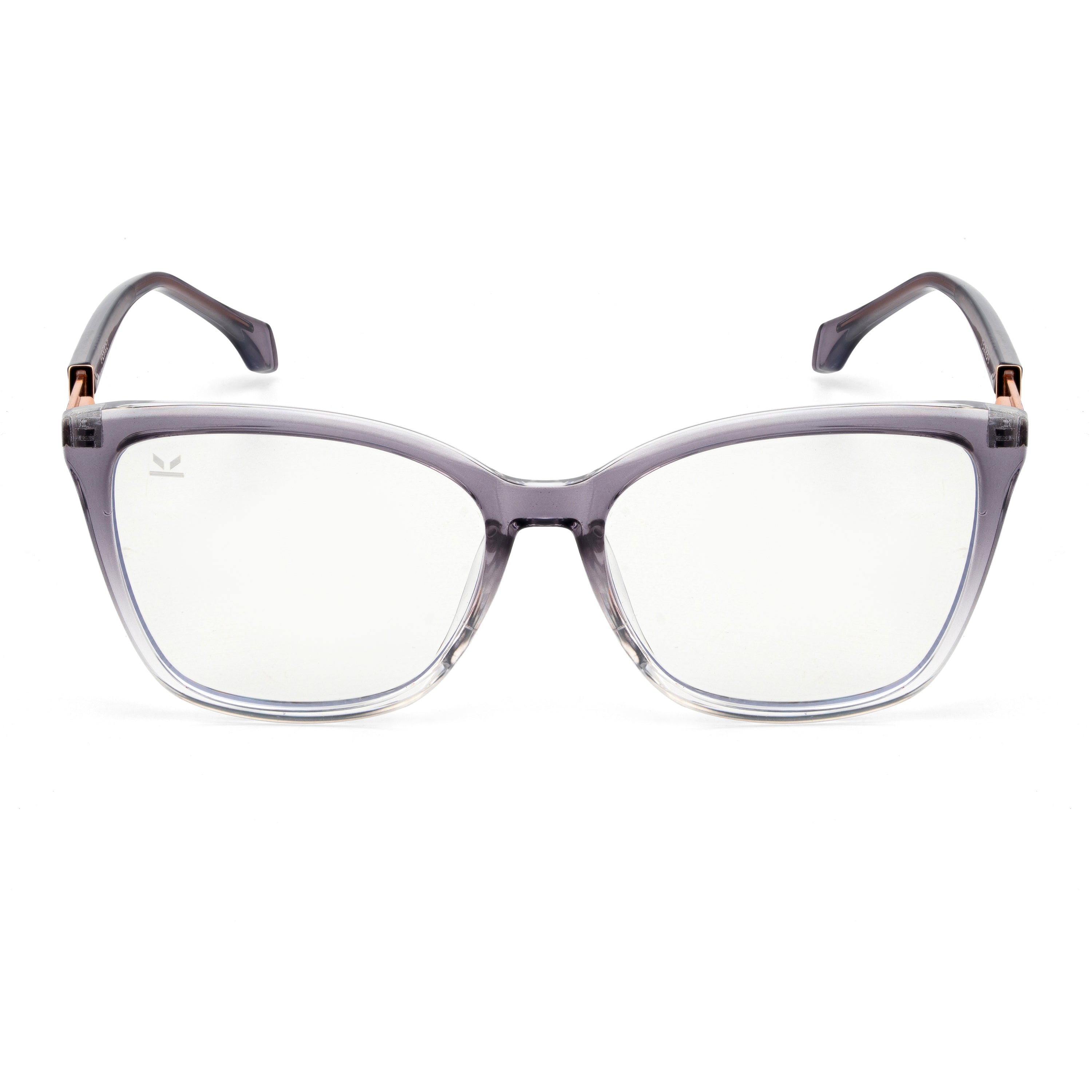 Perkey Square Cat Eye Anti Glare Spectacles Frames For Women – OPTL0028-C2