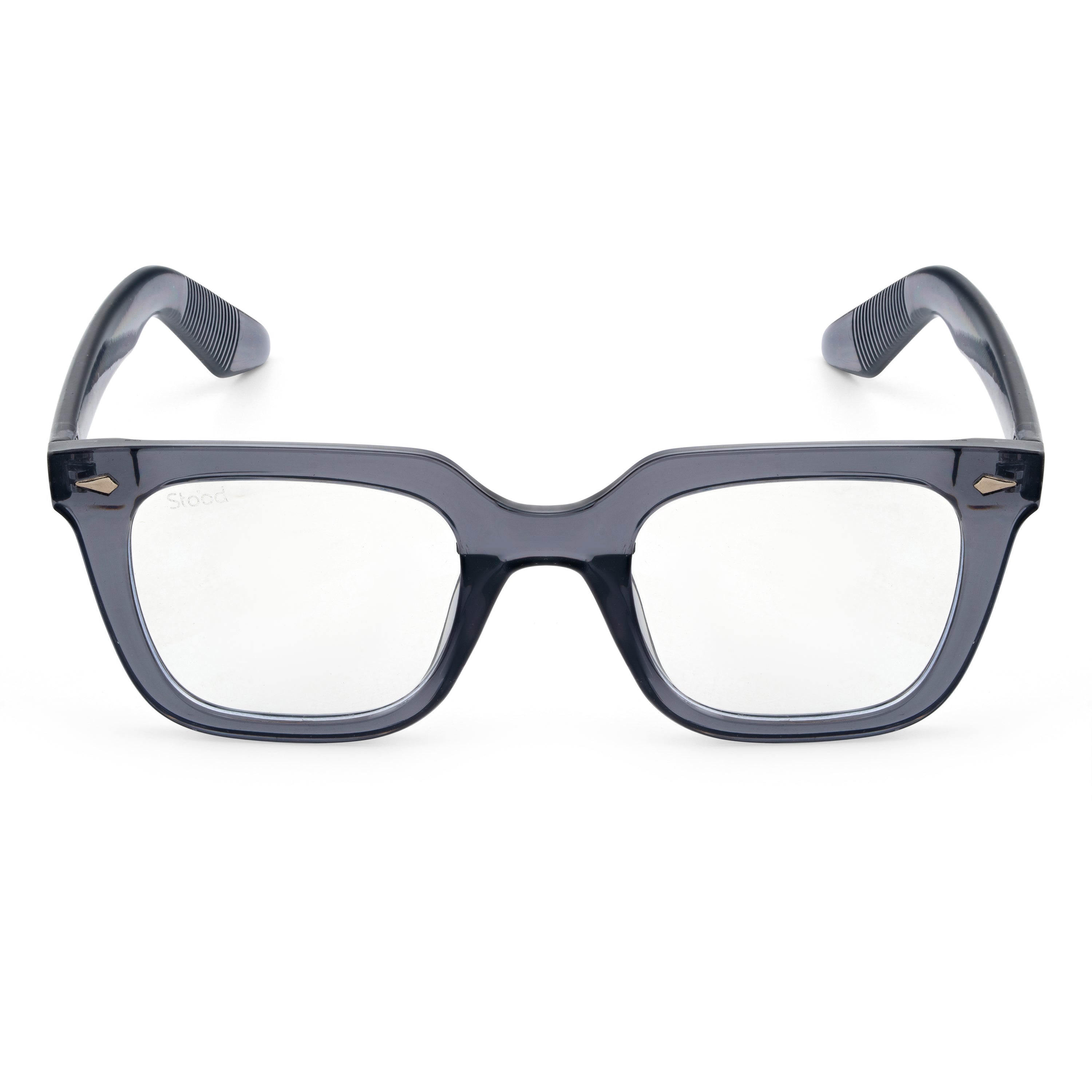 Stood Square Anti Glare Spectacles Frames For Men & Women – SF-STD0013-C2