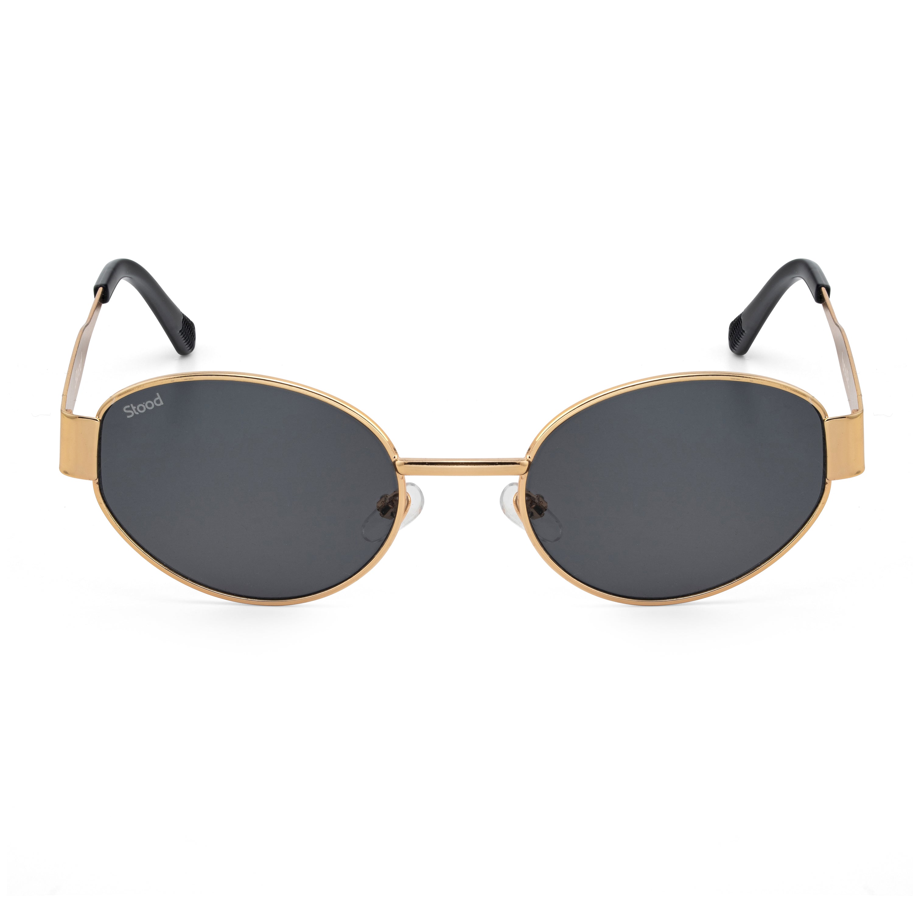 Stood Oval Black Sun Glasses For Men For Men & Women Stylish – SG-STD0023-C3