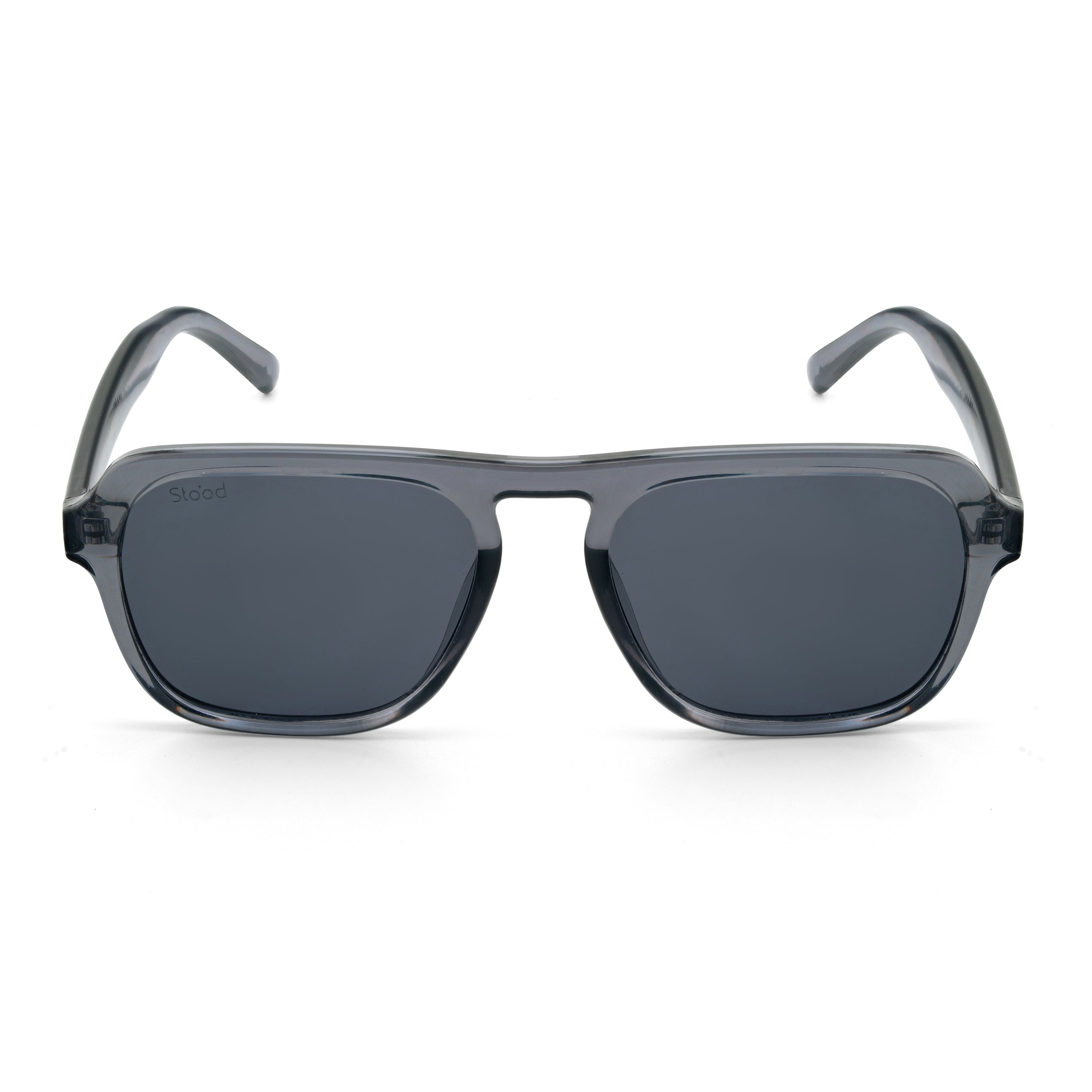 Stood Retro Square Black UV Protection Chashma For Men & Women New Style – SG-STD0024-C2