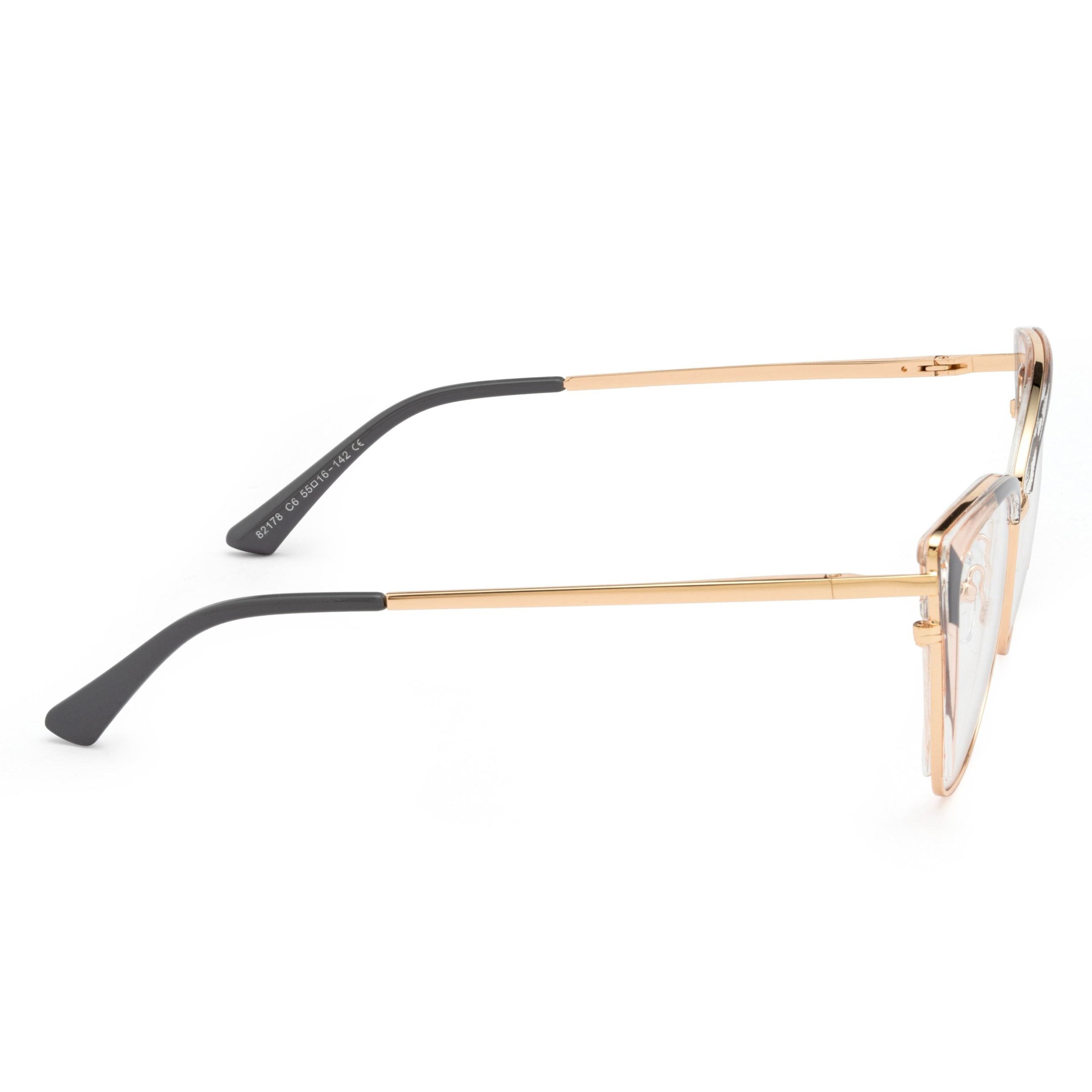 PERKEY Full Rim Cat Eye Blue Light Cut & Antiglare Computer Eyeglasses For Women - OPTL0018-C2