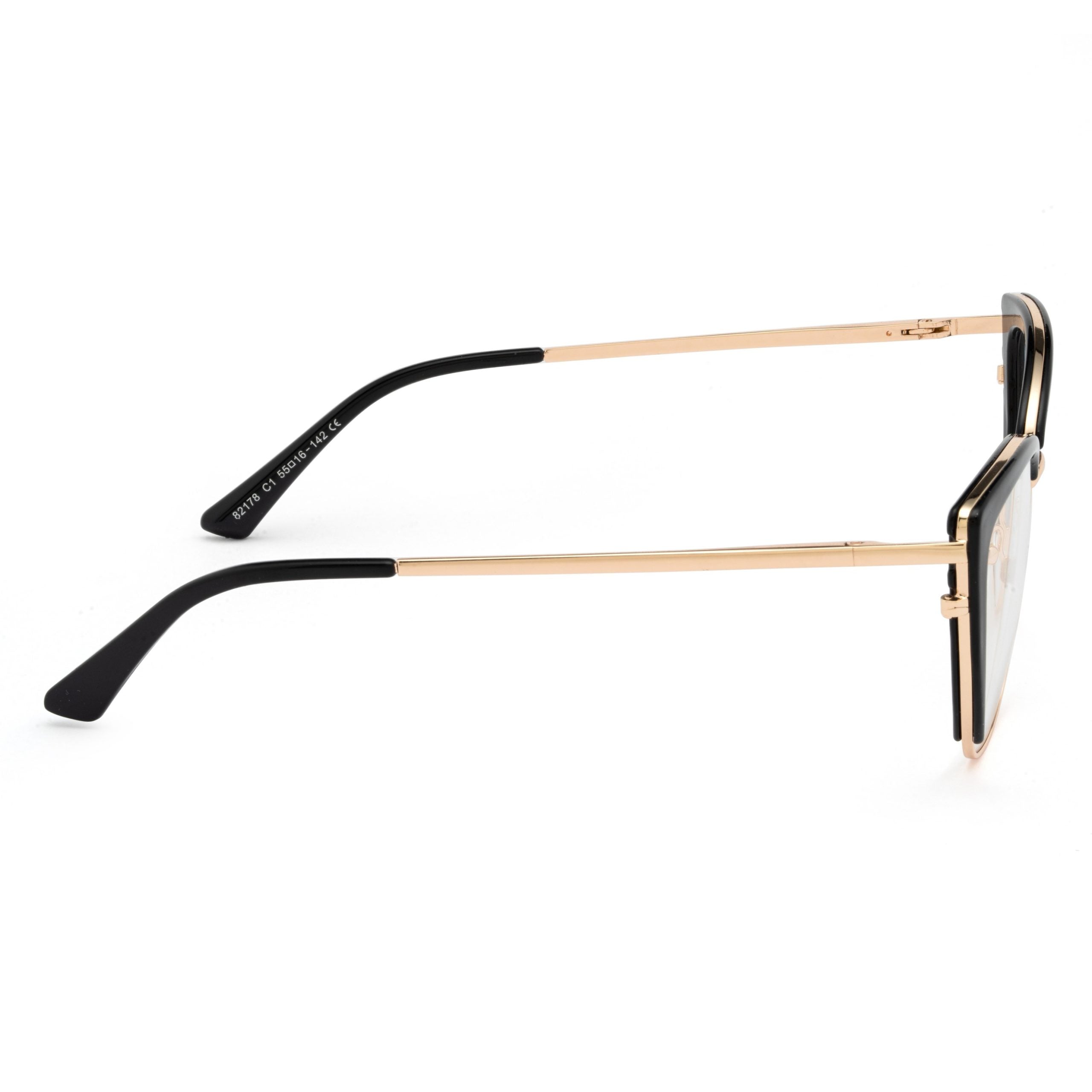 PERKEY Full Rim Cat Eye Blue Light Cut & Antiglare Computer Eyeglasses For Women - OPTL0018-C1