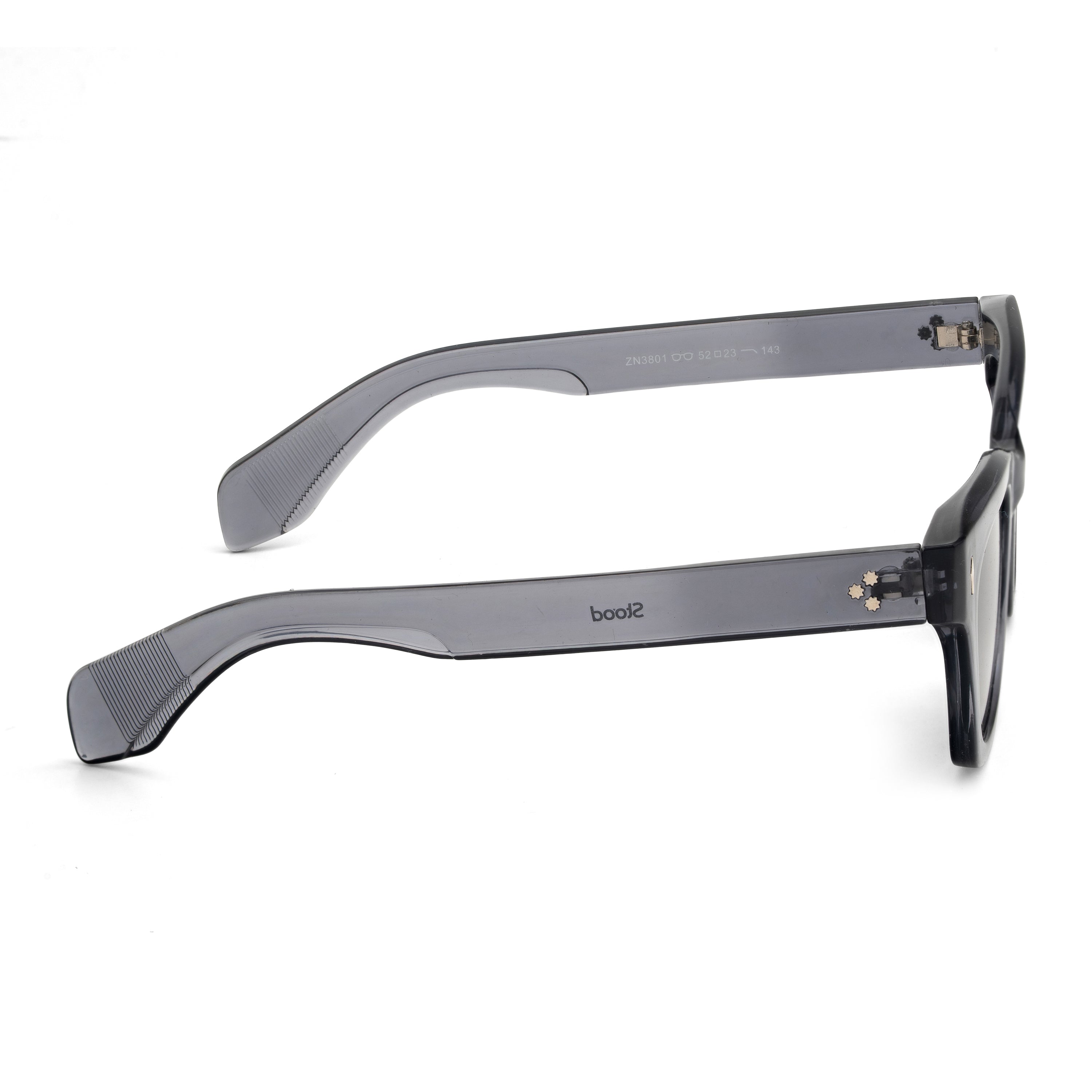 Stood Cat Eye Square Black UV Protection Chashma For Men & Women New Style – SG-STD0027-C2