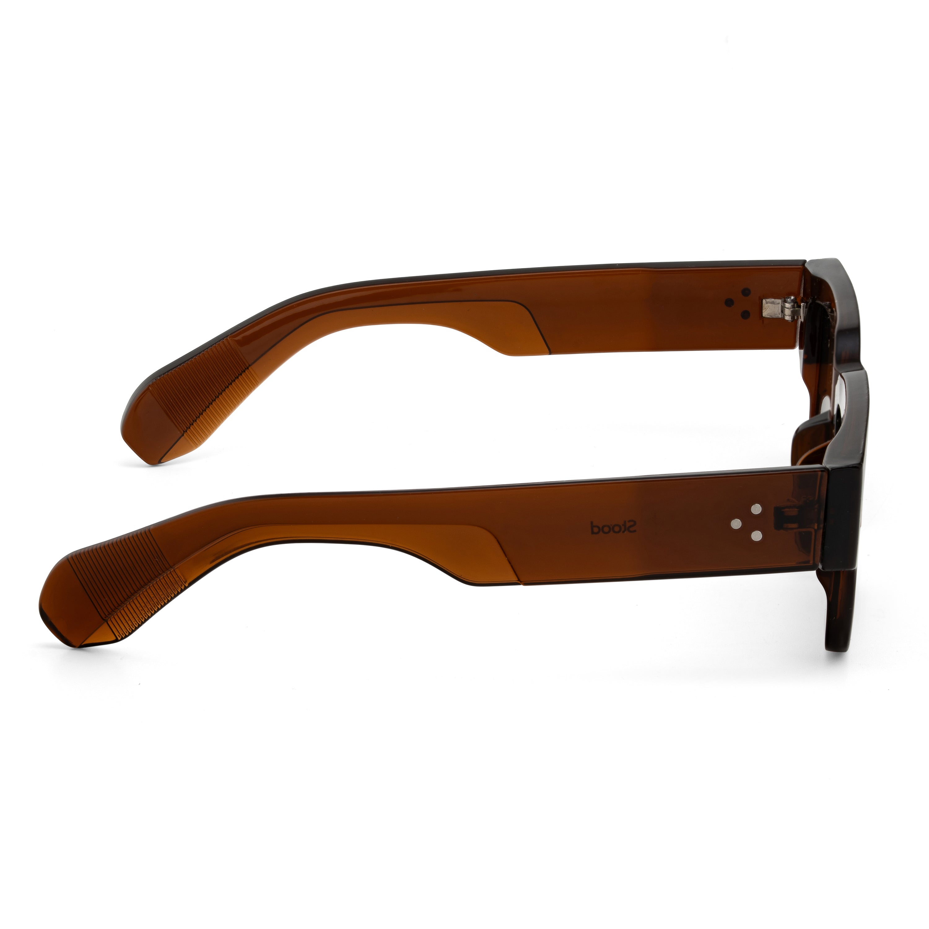 Stood Narrow Square Brown UV Protection Sunglasses For Men & Women Stylish – SG-STD0014-C5