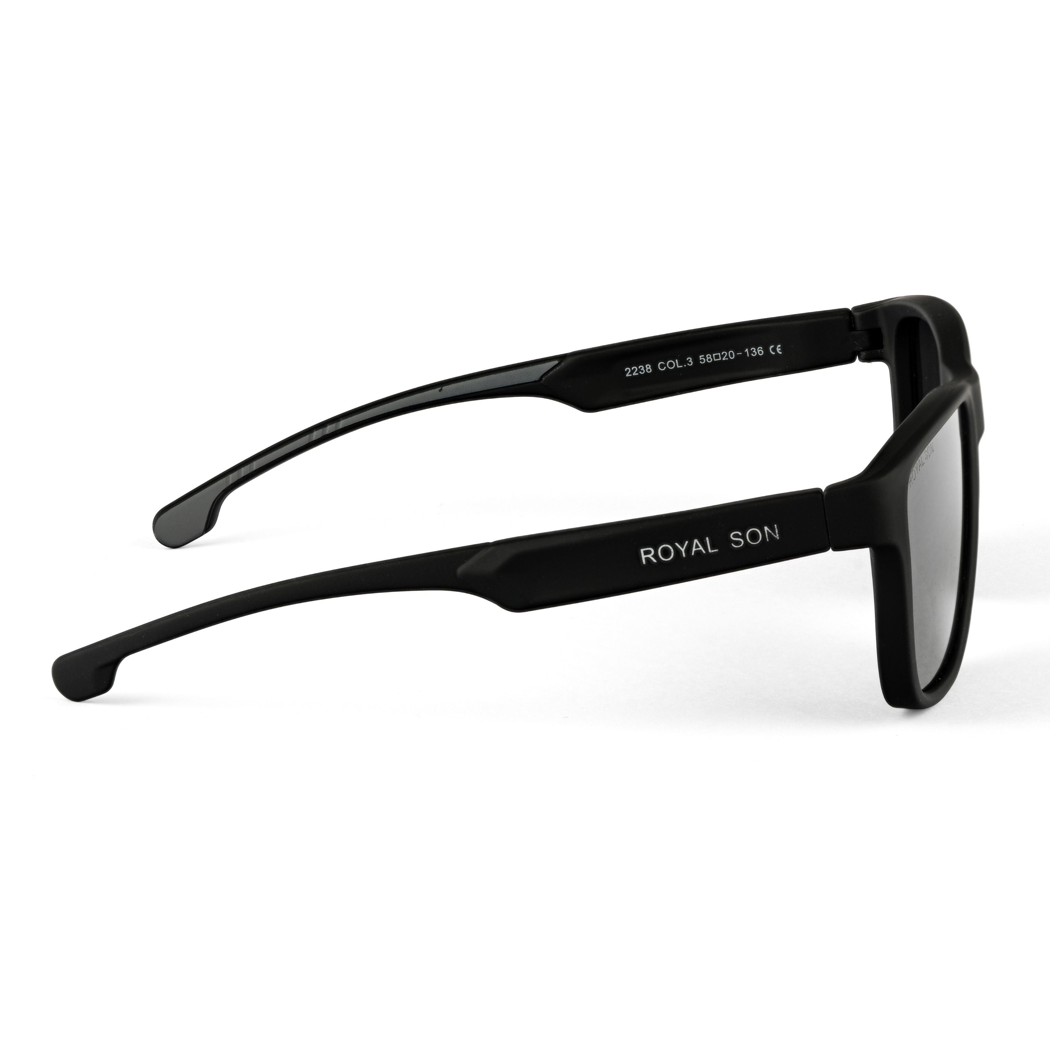 Royal Son Sports Black Polarized Sunglasses Men Women  - CHI00173-C1