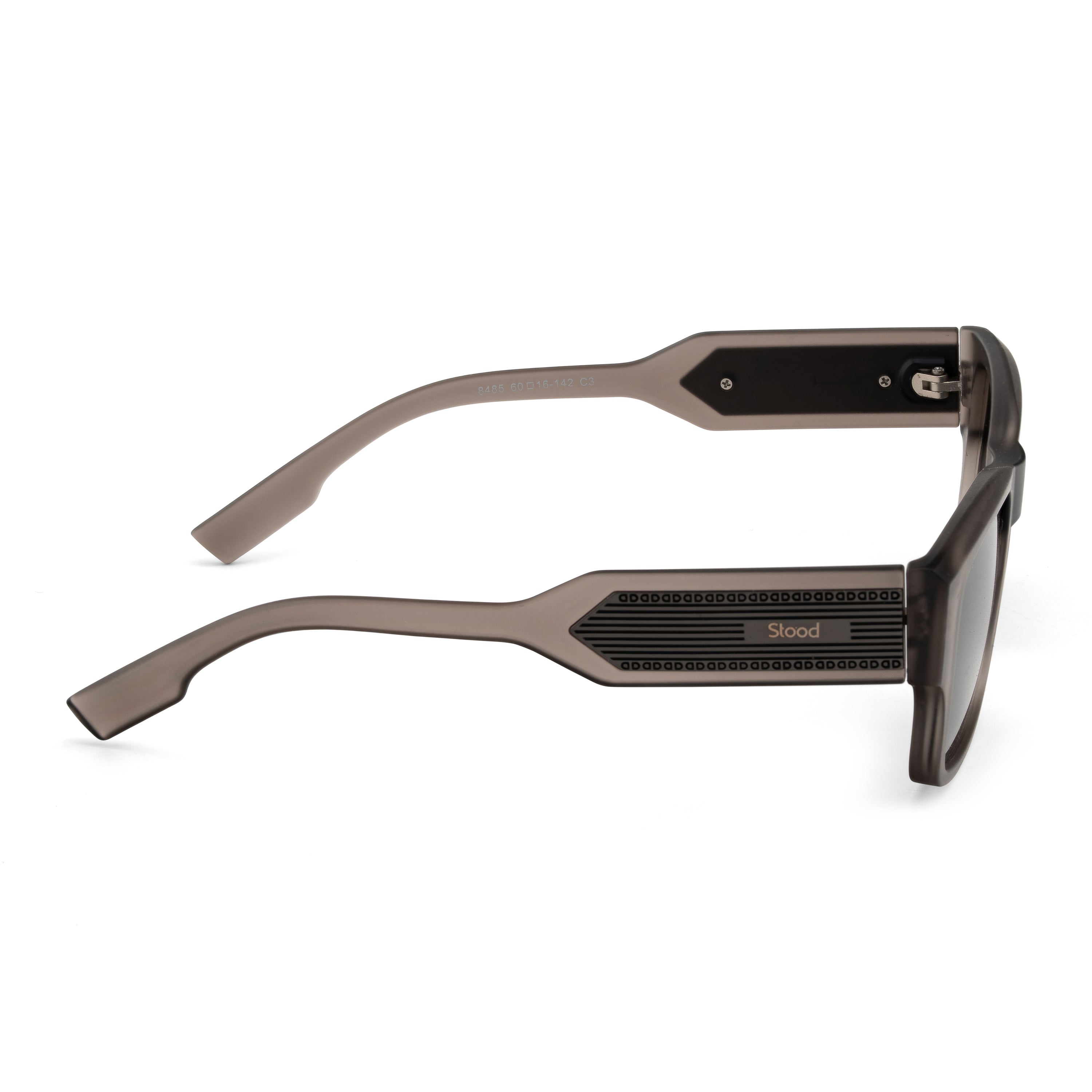 Stood Square Black Polarized UV Protection Chashma For Men & Women New Style – SG-STD0029-C2