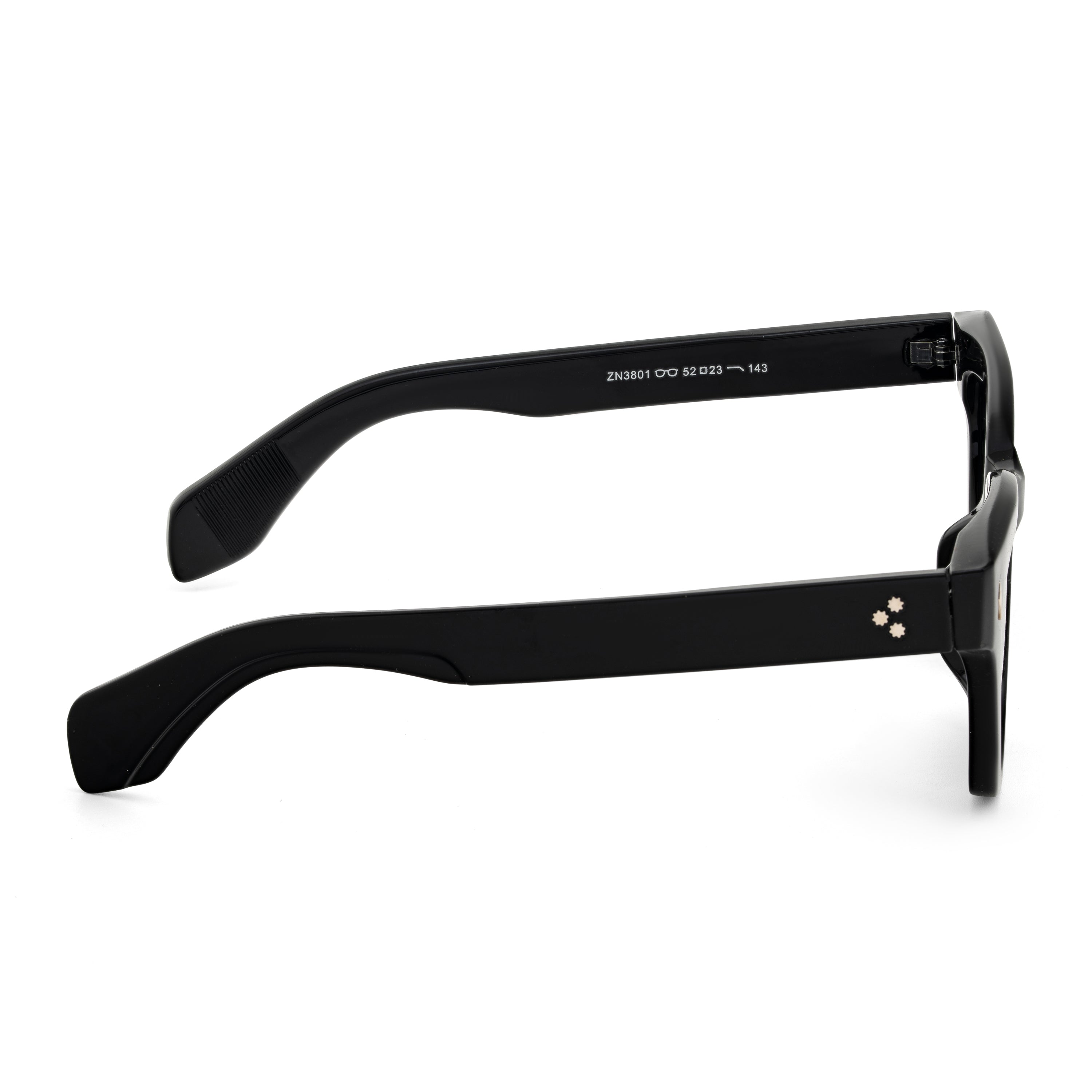Stood Cat Eye Square Black UV Protection Sunglasses For Men & Women Stylish – SG-STD0027-C1