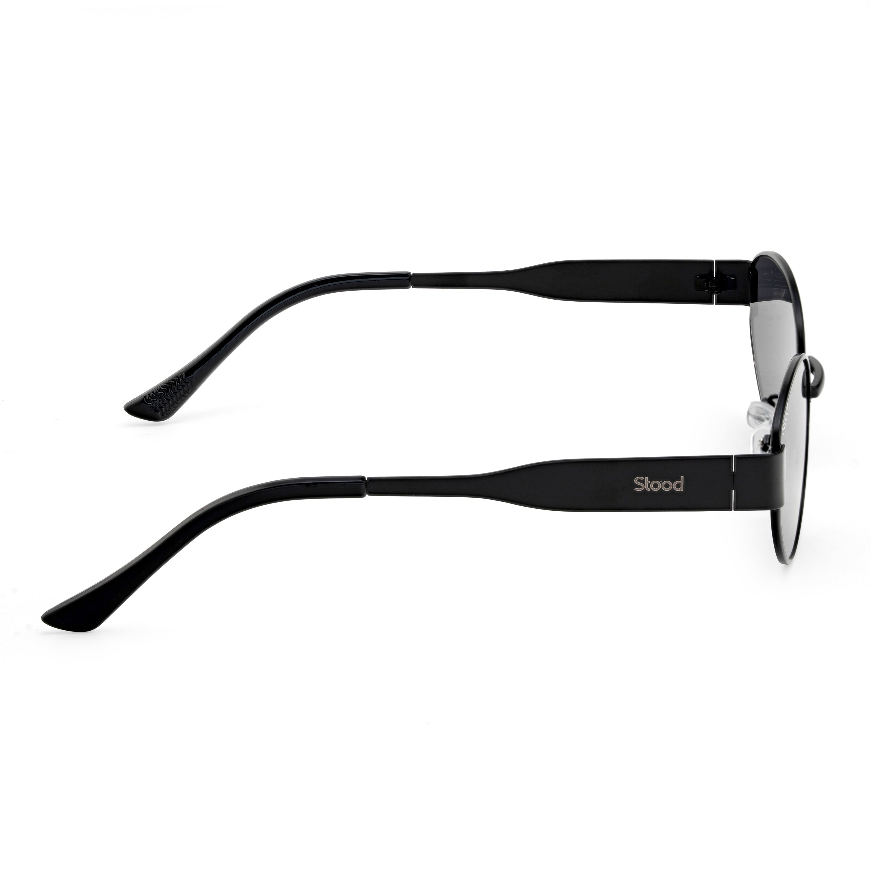 Stood Oval Black UV Protection Sunglasses For Men & Women Stylish – SG-STD0023-C1