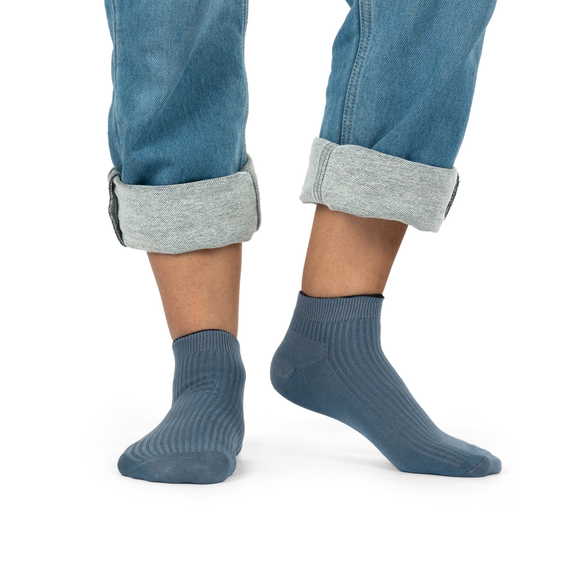 Royal Son Men Women Ankle Length Socks - 5 Pack - SC104-C1