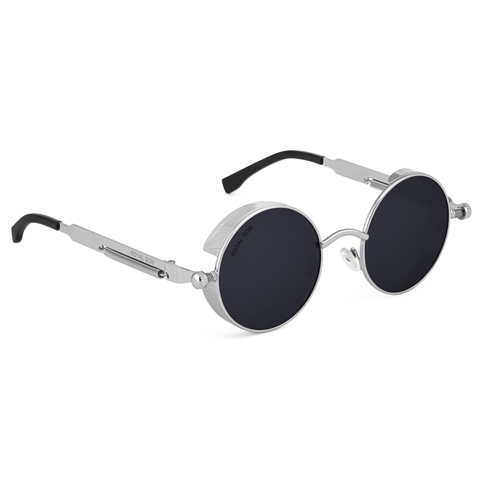 Royal Son Round Polarized Men Women Sunglasses - CHI0084-C1