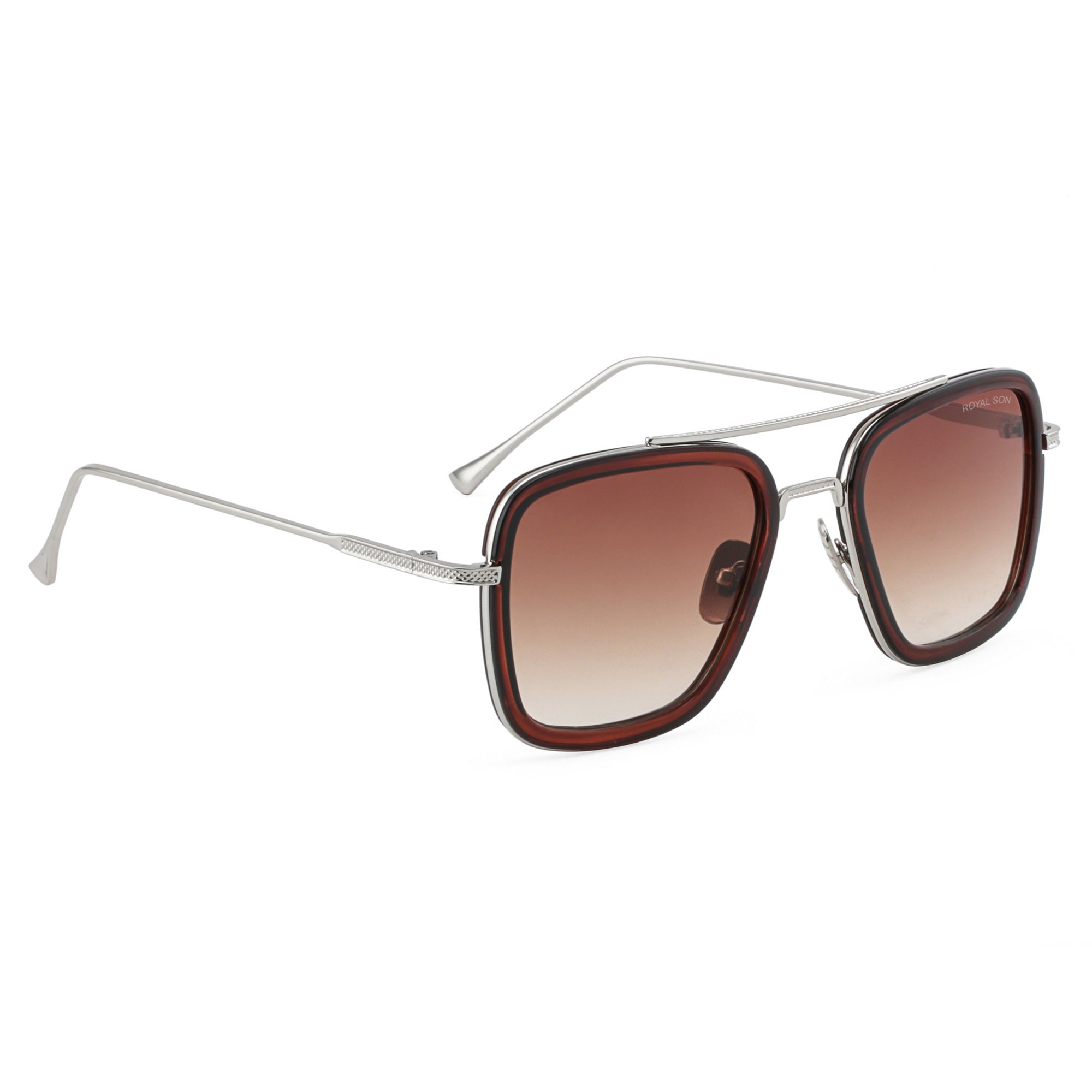 Royal Son Square UV Protected Men Women Sunglasses - CHI0073