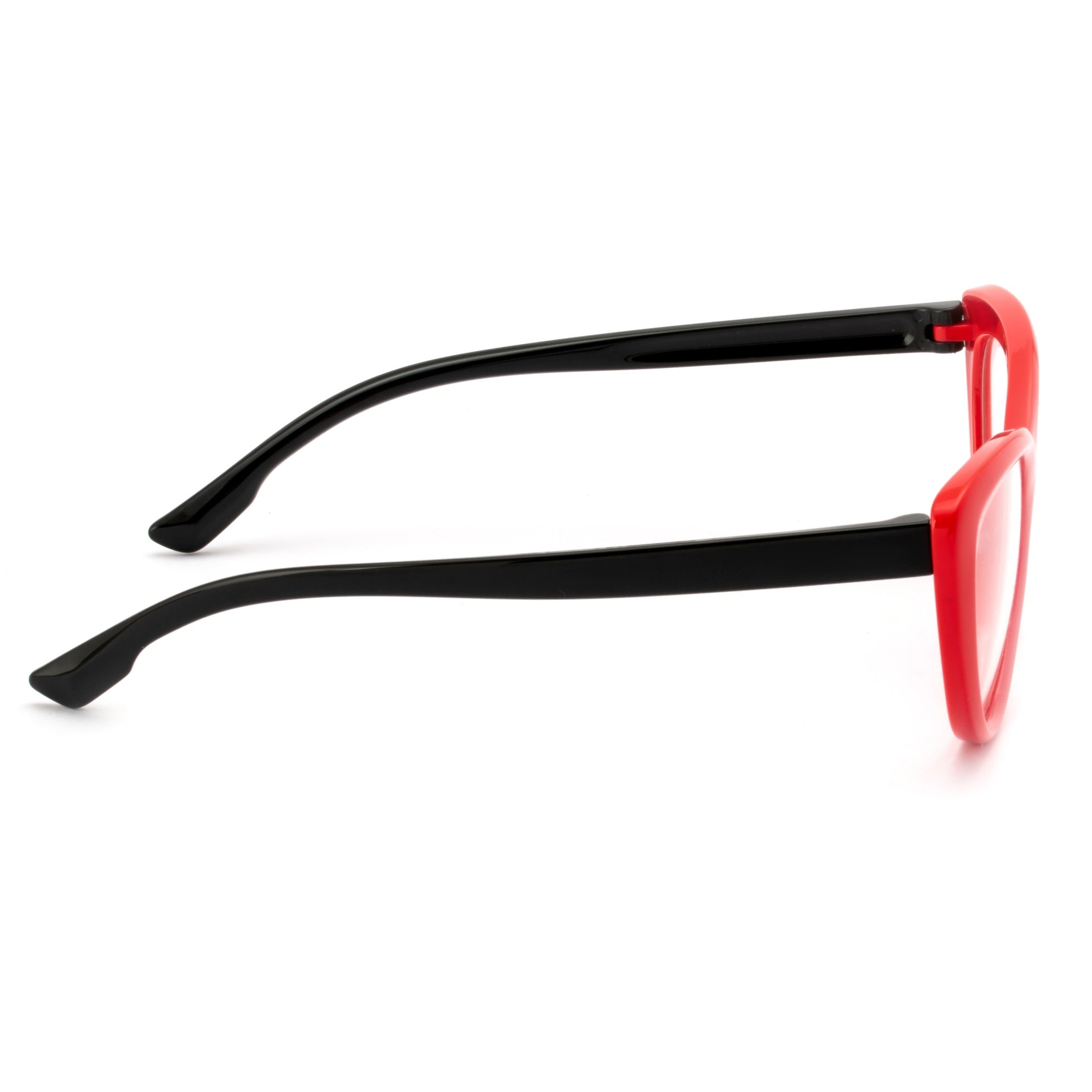 Royal Son Cat Eye Black Spectacles Frames For Kids- SFKID0055-C2