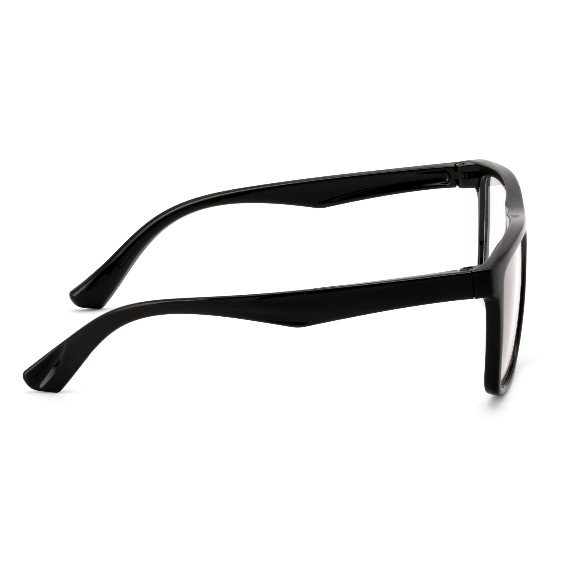 Royal Son Retro Square Black Spectacles Frames For Kids- SFKID0054-C1