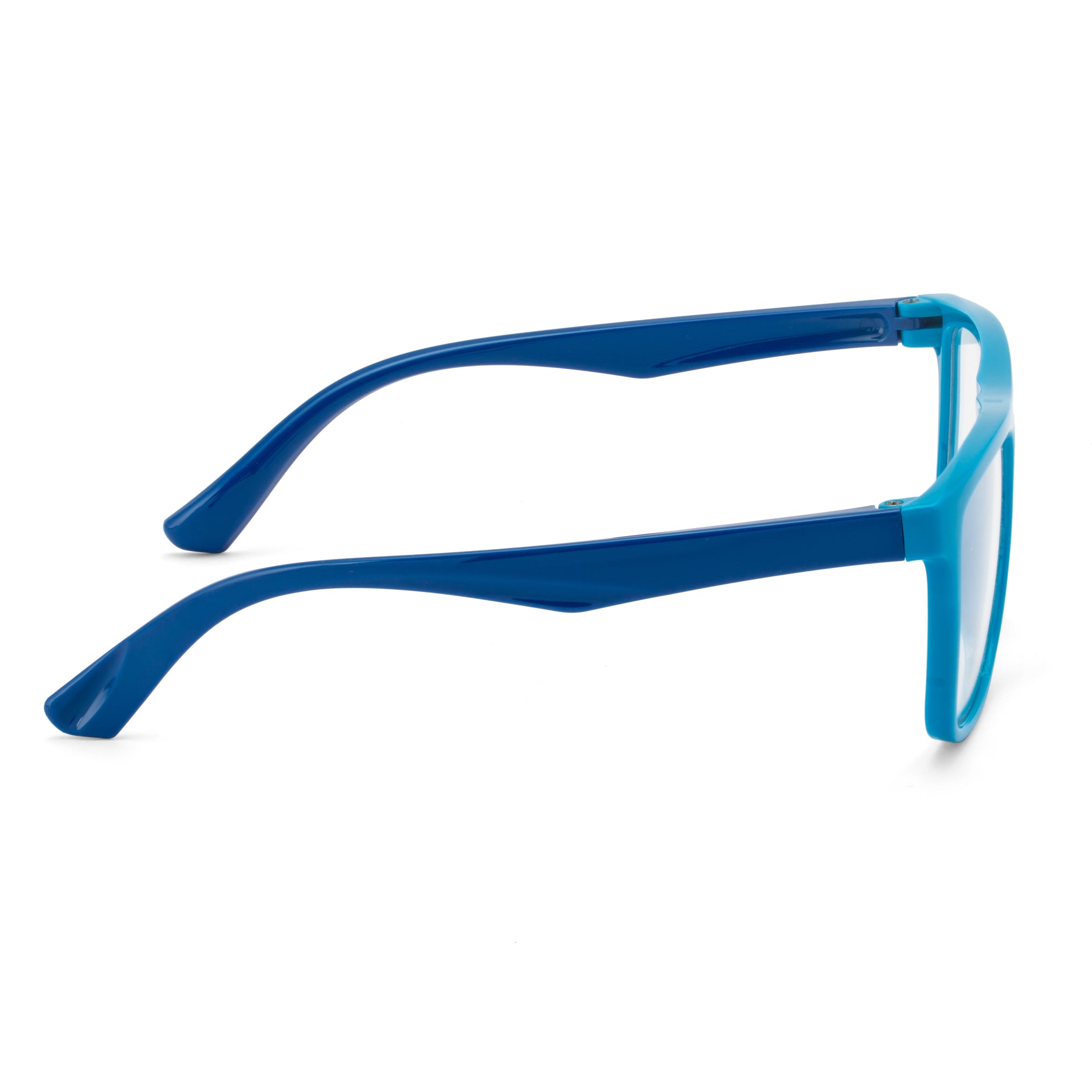 Royal Son Retro Square Black Spectacles Frames For Kids- SFKID0054-C4