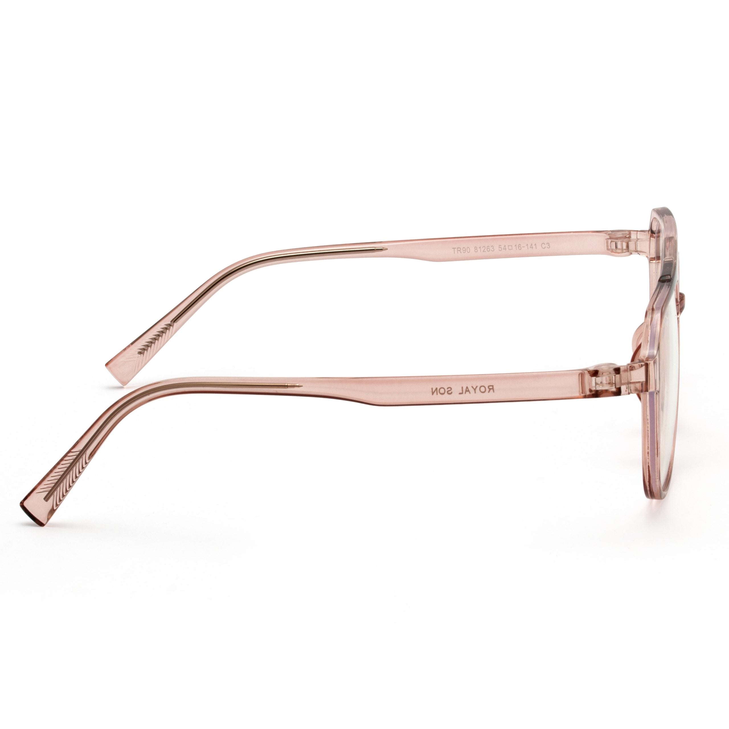 Royal Son Pilot Black Computer Glasses Men Women  - SF0060-C4