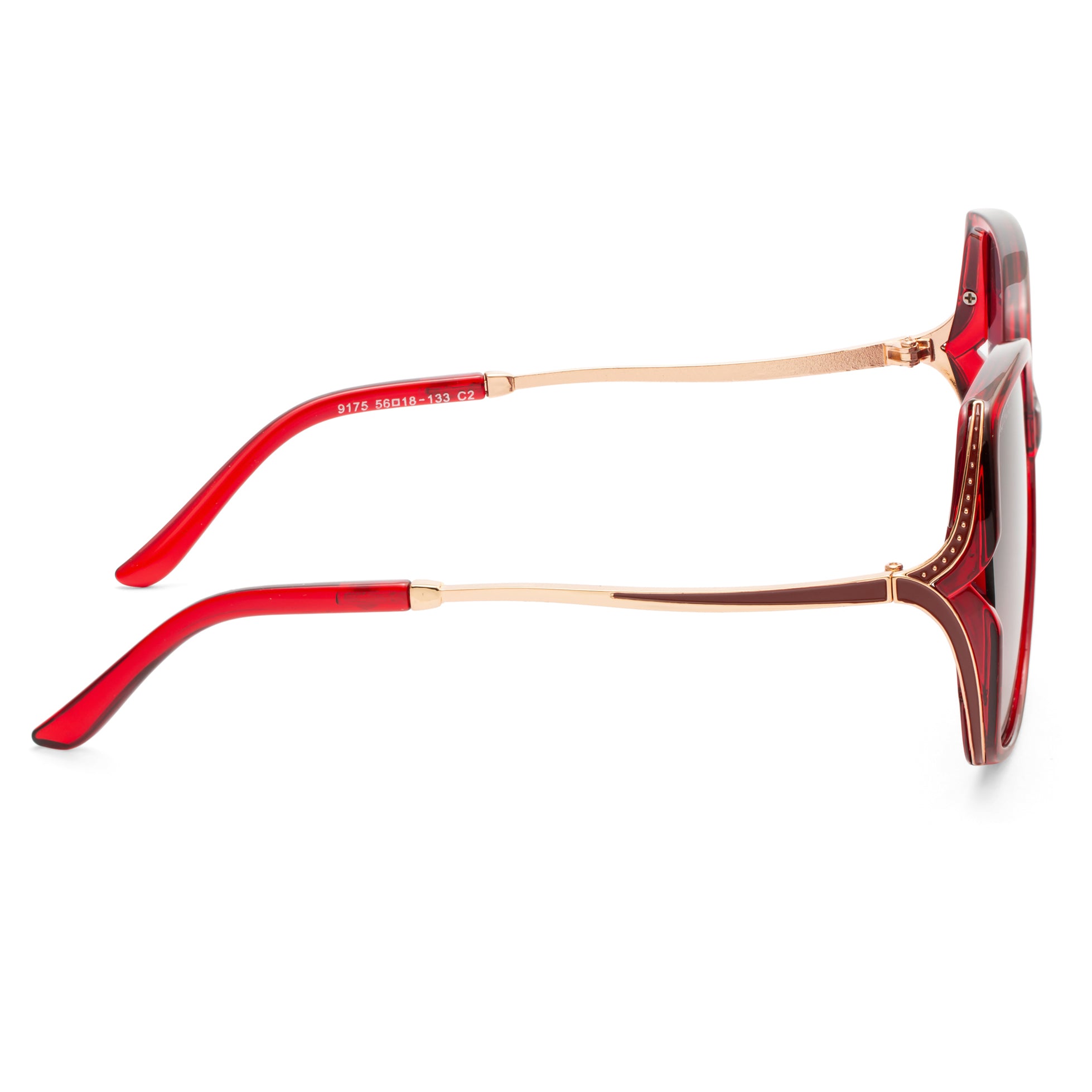 Royal Son Oversized Butterfly UV Protected Women Sunglasses - CHIWM00113-C5