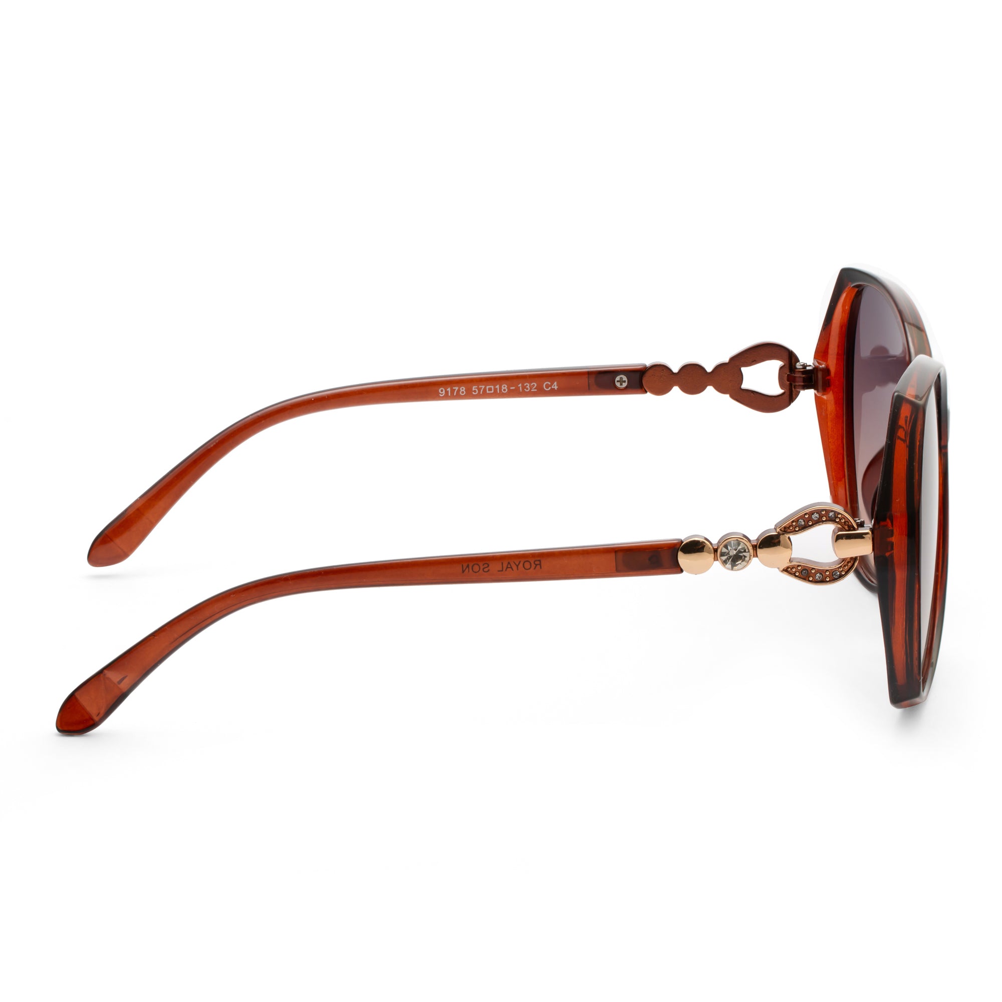 Royal Son Oversized Butterfly UV Protected Women Sunglasses - CHIWM00116-C2