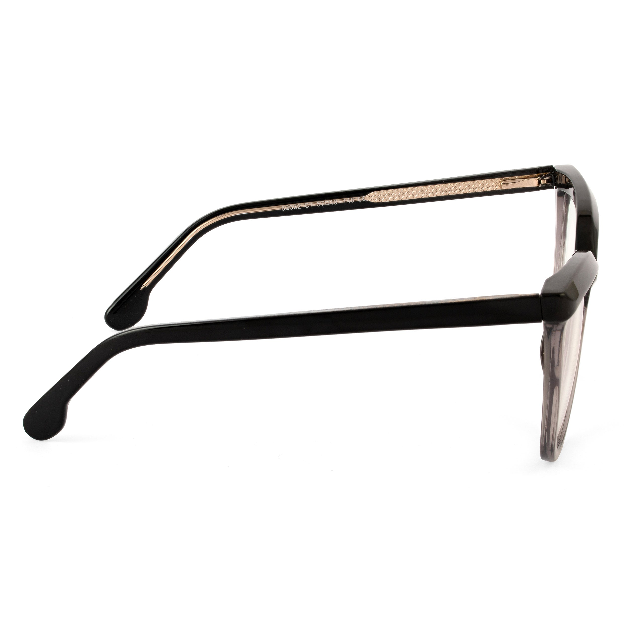 PERKEY Full Rim Oversized-Cat Eye Spectacles Frames Women - OPTL006-C1