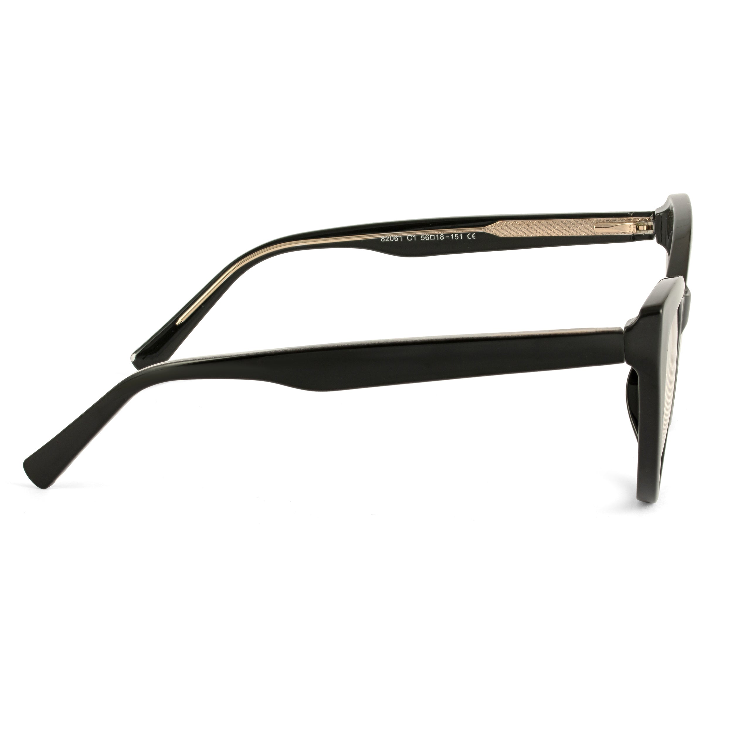 PERKEY Full Rim Cat Eye-Oversized Computer Glasses For Eye Protection Spectacles Frames Women - OPTL0010-C2