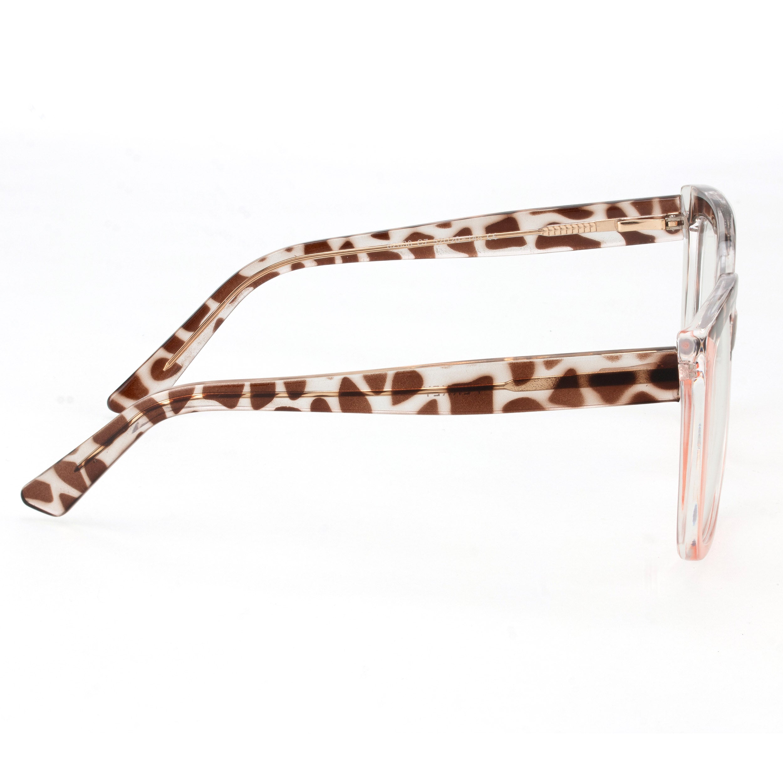 PERKEY Full Rim Square-Oversized Transparent Computer Glasses Men Women - OPTL002-C2