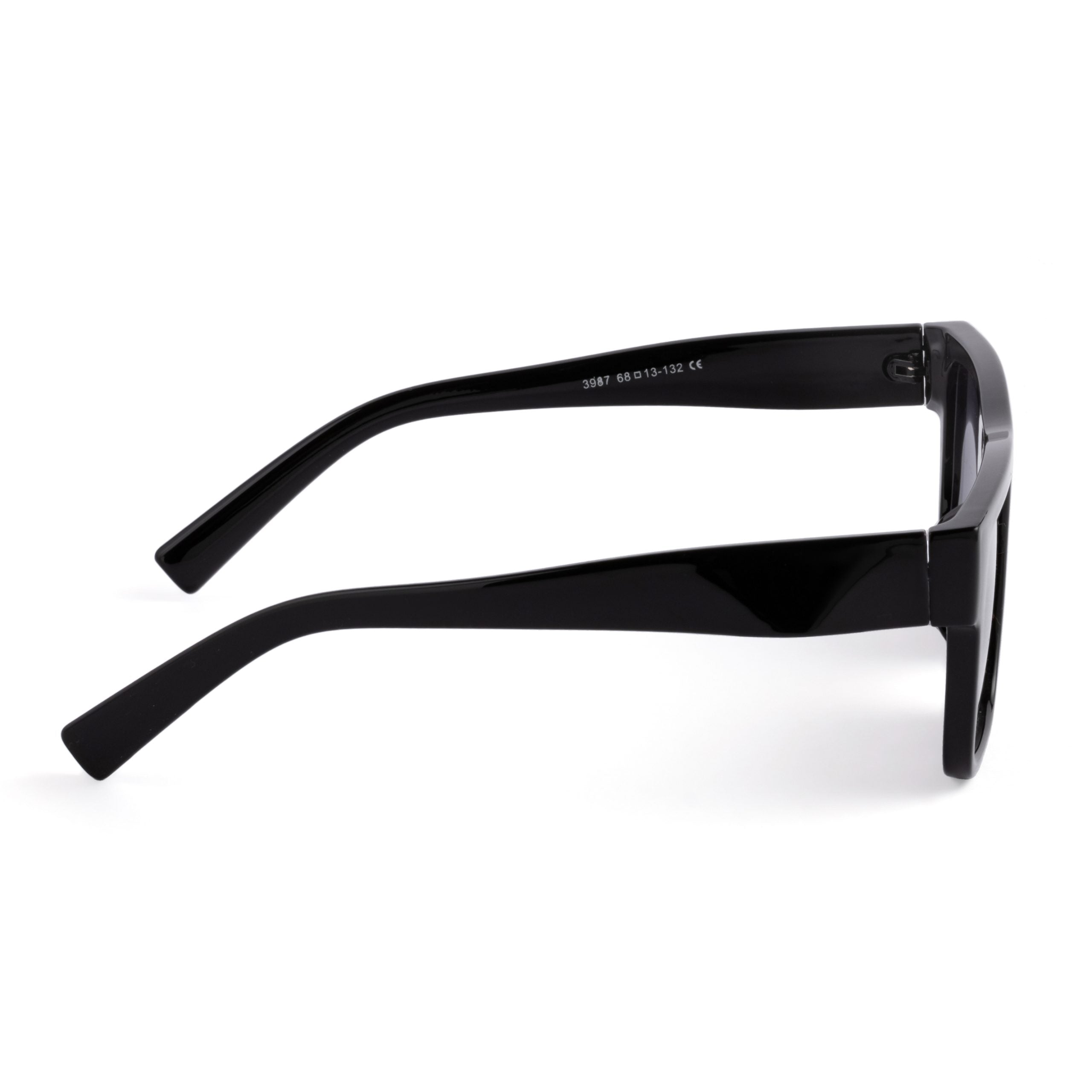 Royal Son Oversized Black Sunglasses Men Women  - CHI00168-C1