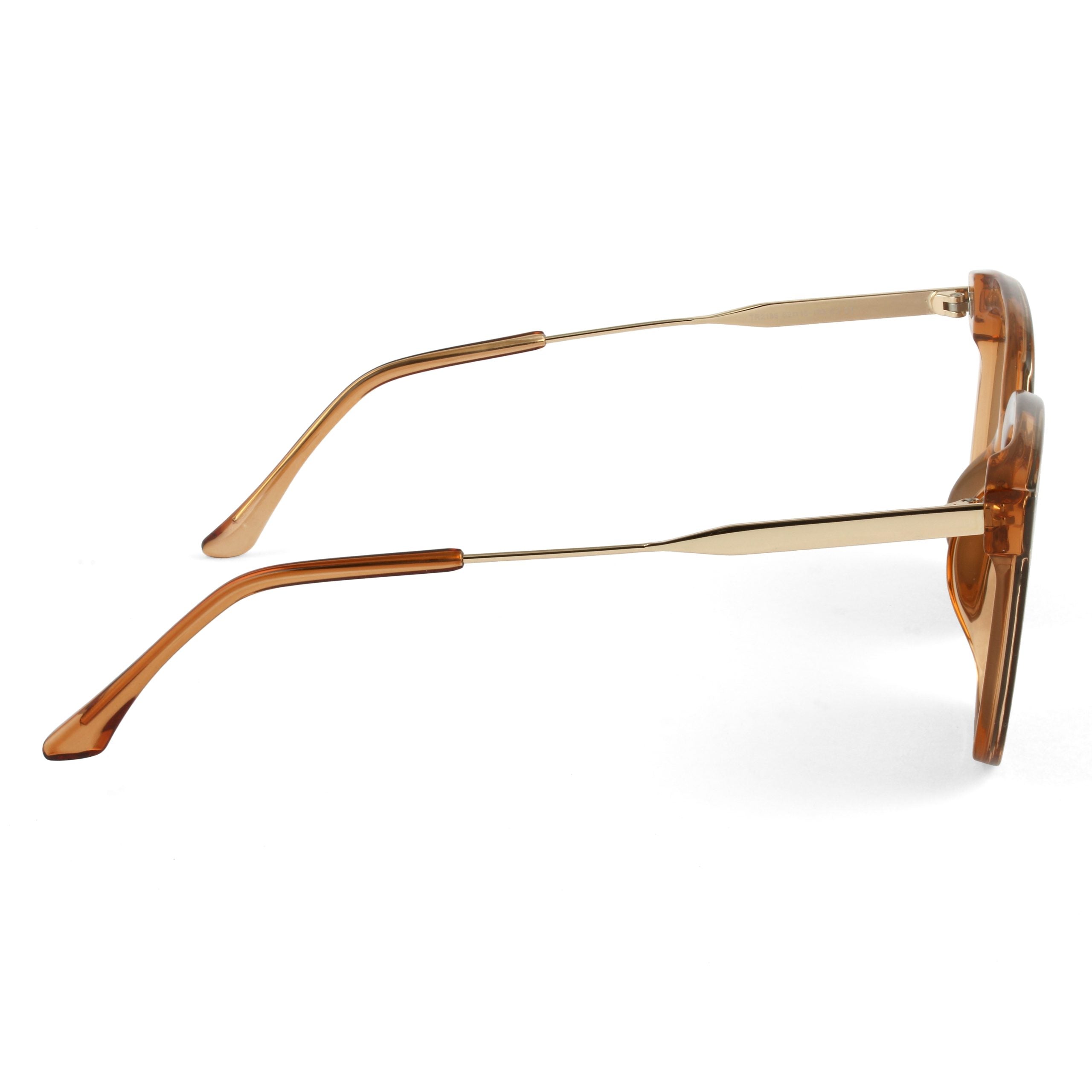 PERKEY Square-Oversized Stylish Sunglasses Men Women - PRKY0013-C4