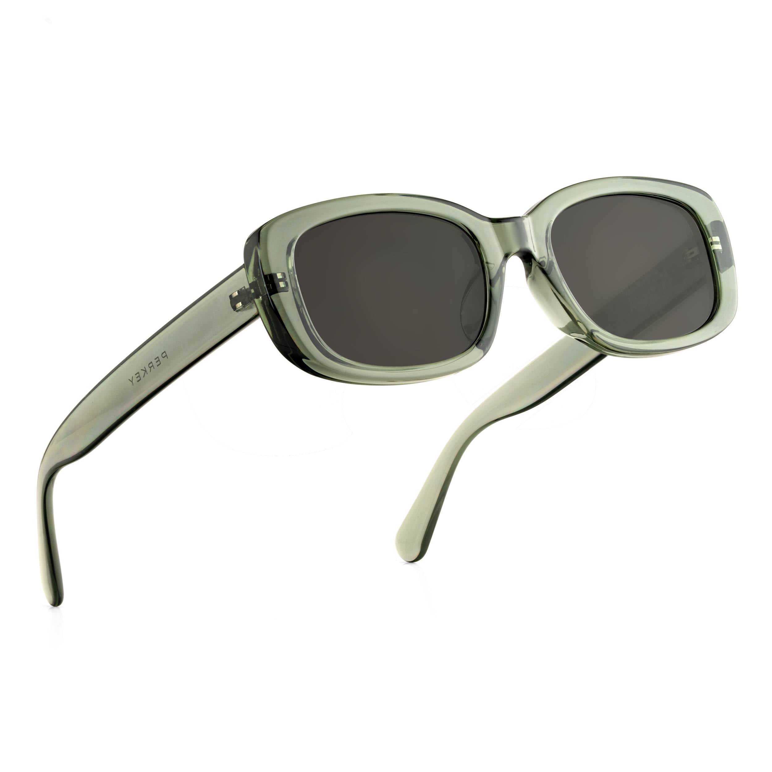 PERKEY 100% UV Protected Rectangle Shades For Women - PRKY0019-C2