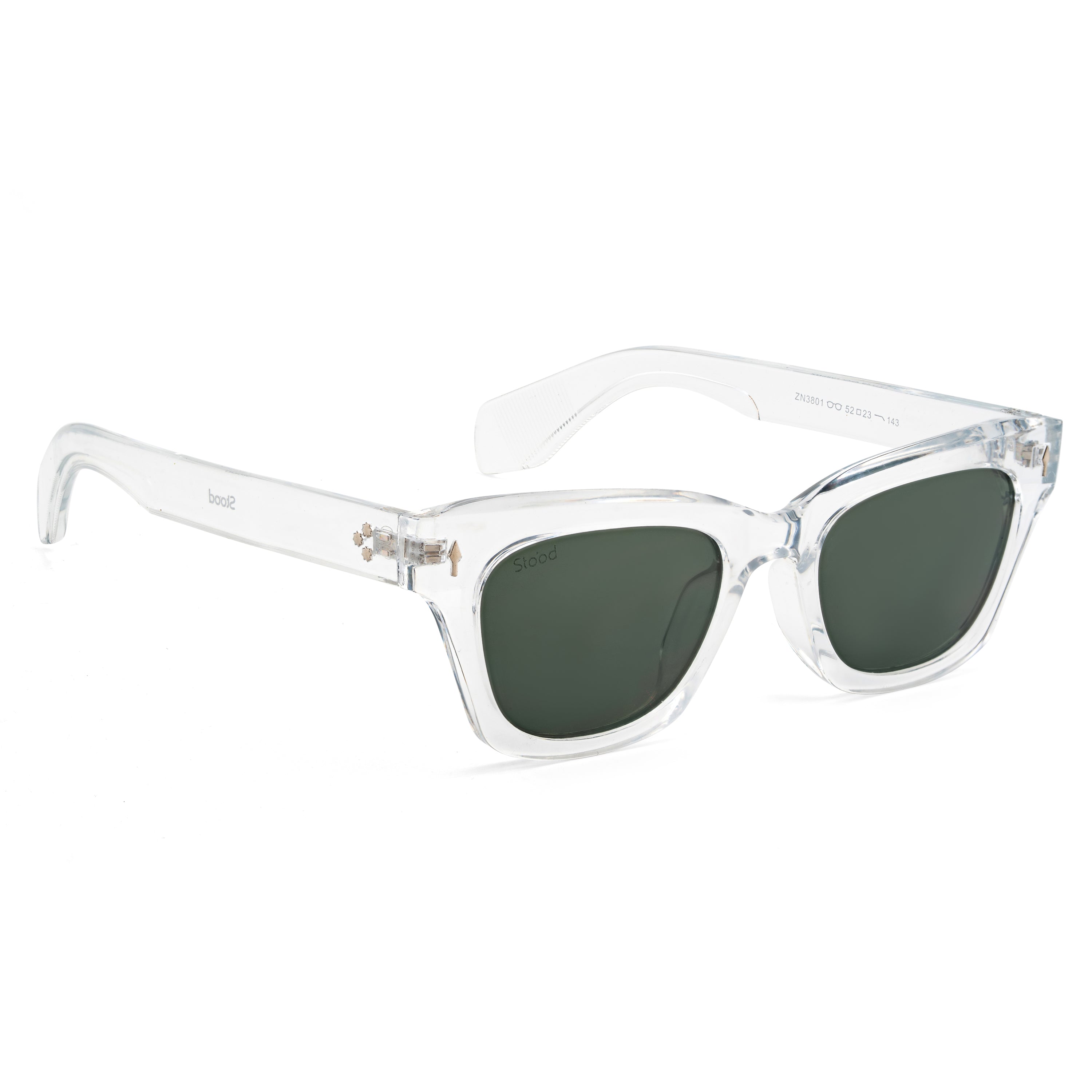 Stood Cat Eye Square Green UV Protection Goggles For Men & Women Sunglasses – SG-STD0027-C3