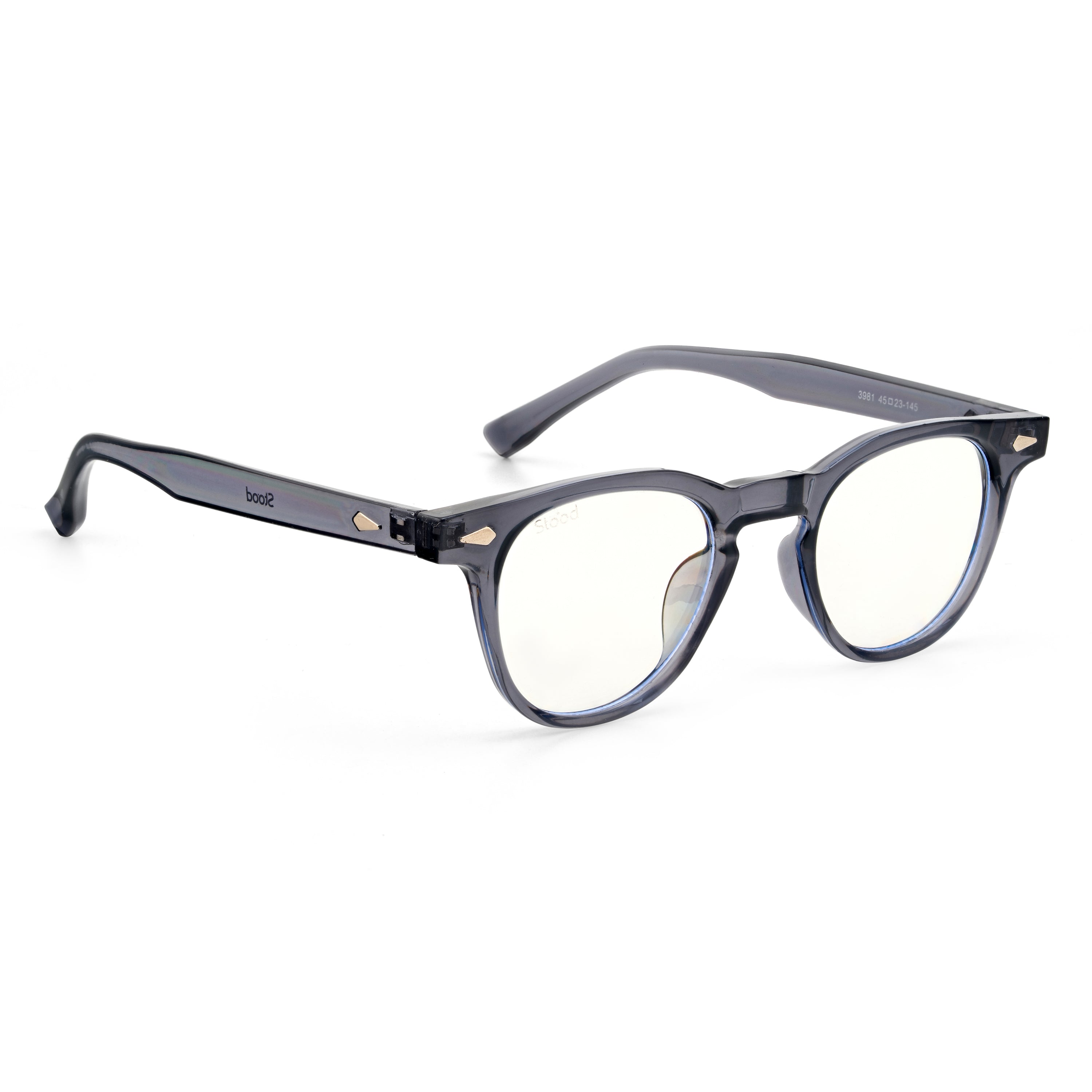 Stood Round Anti Glare Spectacles Frames For Men & Women – SF-STD0026-C2