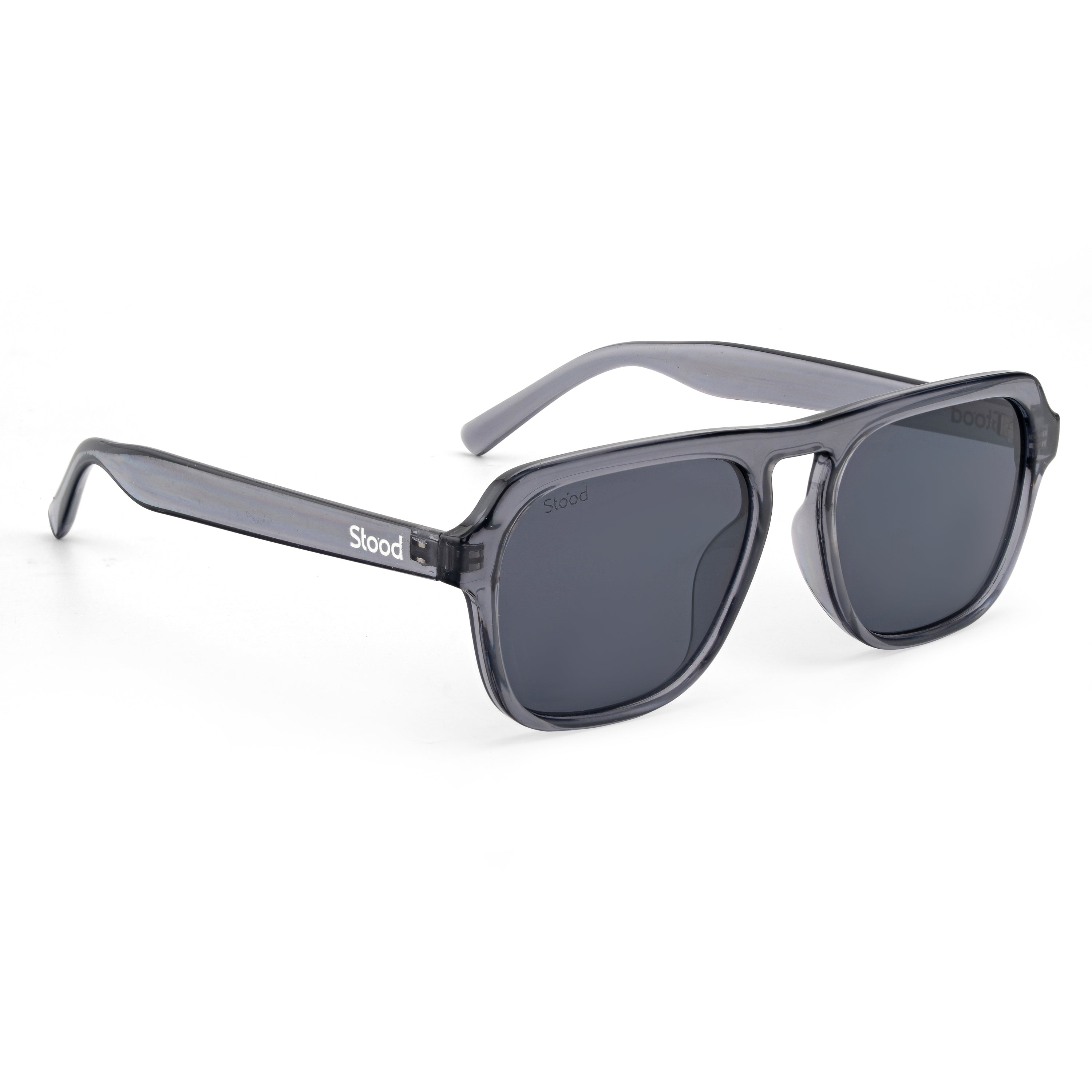 Stood Retro Square Black UV Protection Chashma For Men & Women New Style – SG-STD0024-C2