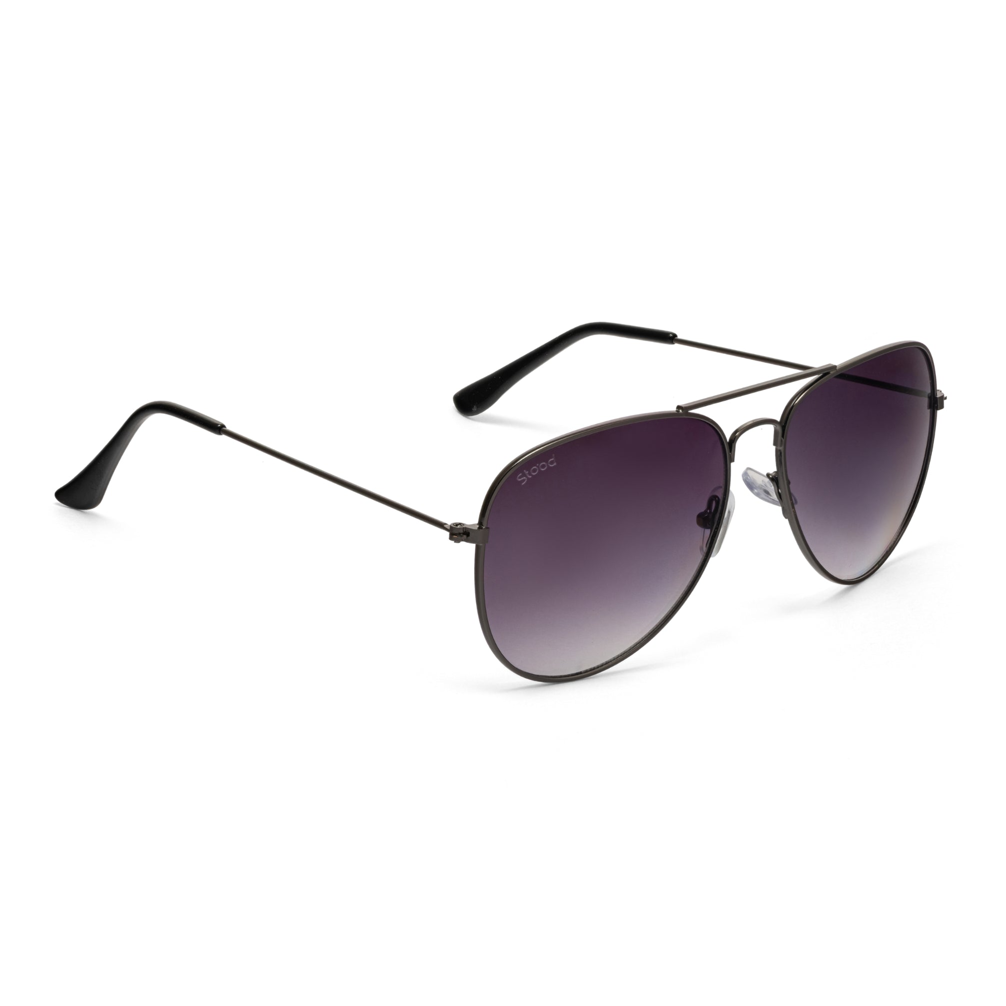 Stood Black UV Protection Sunglasses For Men & Women Stylish – SG-STD0031-C1