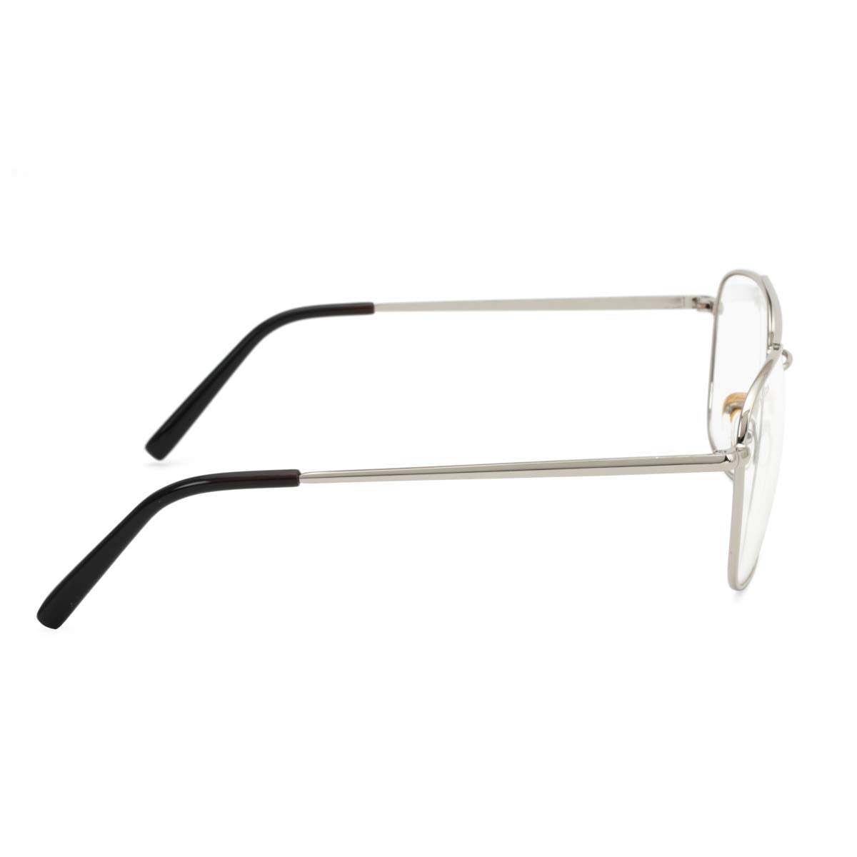 ROYAL SON Retro Square Spectacle Frame For Men And Women (RS0024SF|50|Transparent Lens)