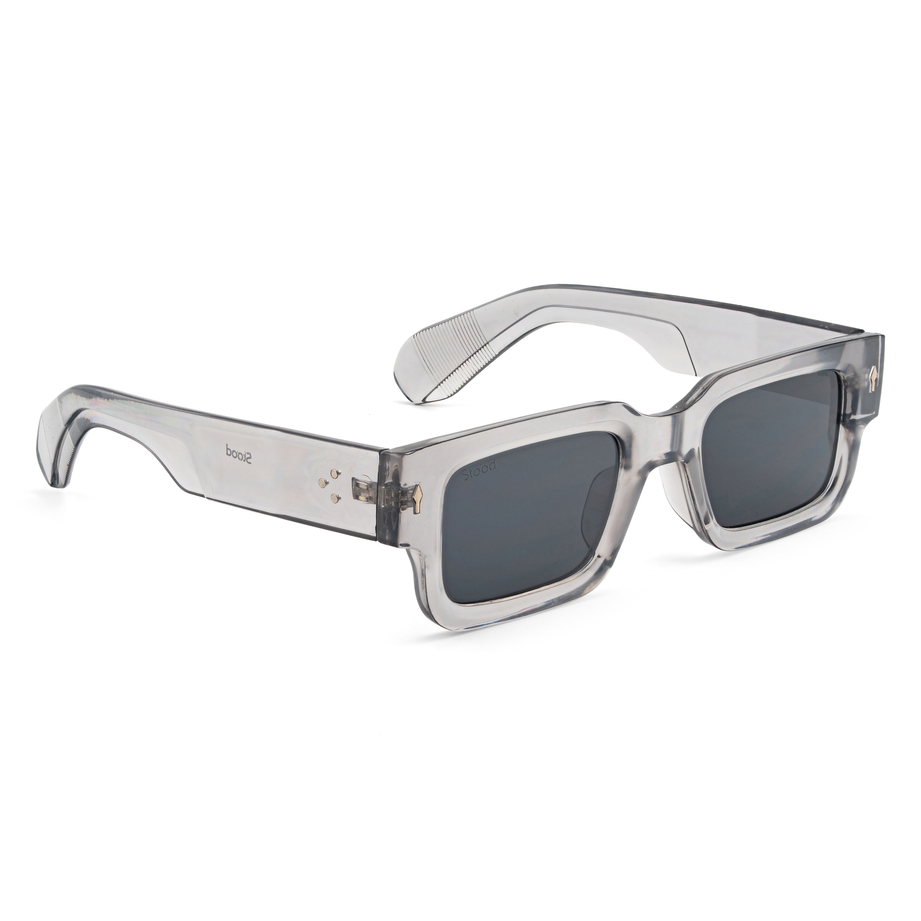 Stood Narrow Square Black UV Protection Chashma For Men & Women New Style – SG-STD0014-C2
