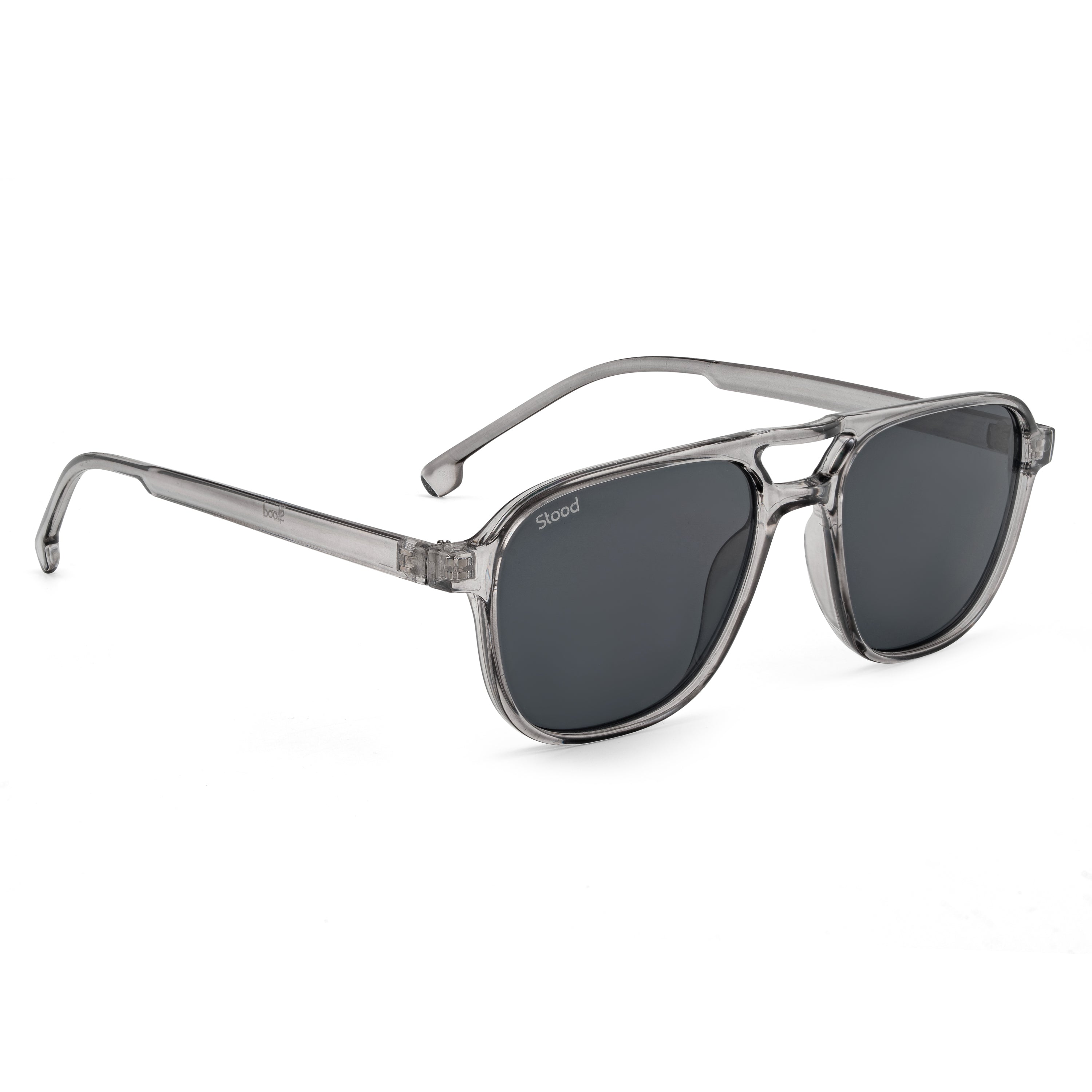 Stood Retro Square Black UV Protection Chashma For Men & Women New Style – SG-STD0017-C2